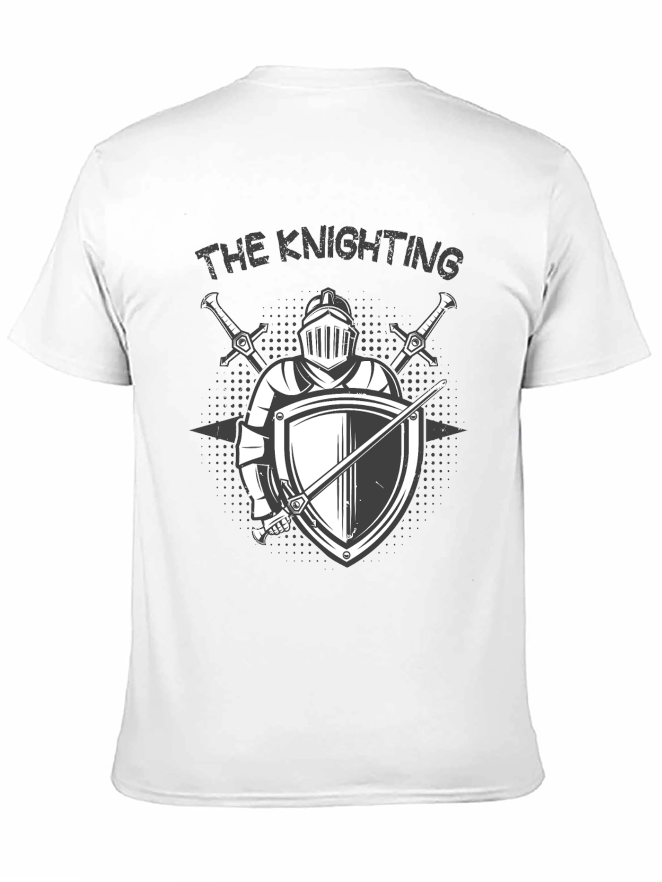 The Knighting Graphic T-Shirt - Medieval Knight Design