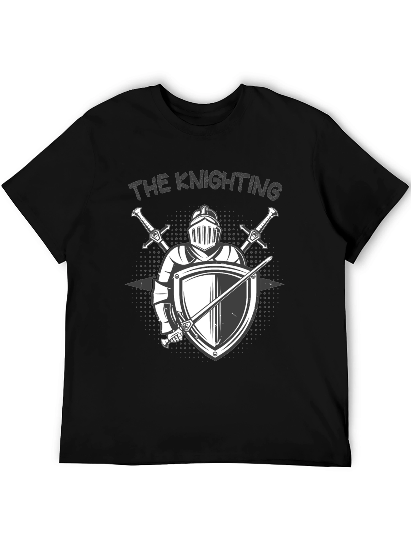 The Knighting Graphic T-Shirt - Medieval Knight Design