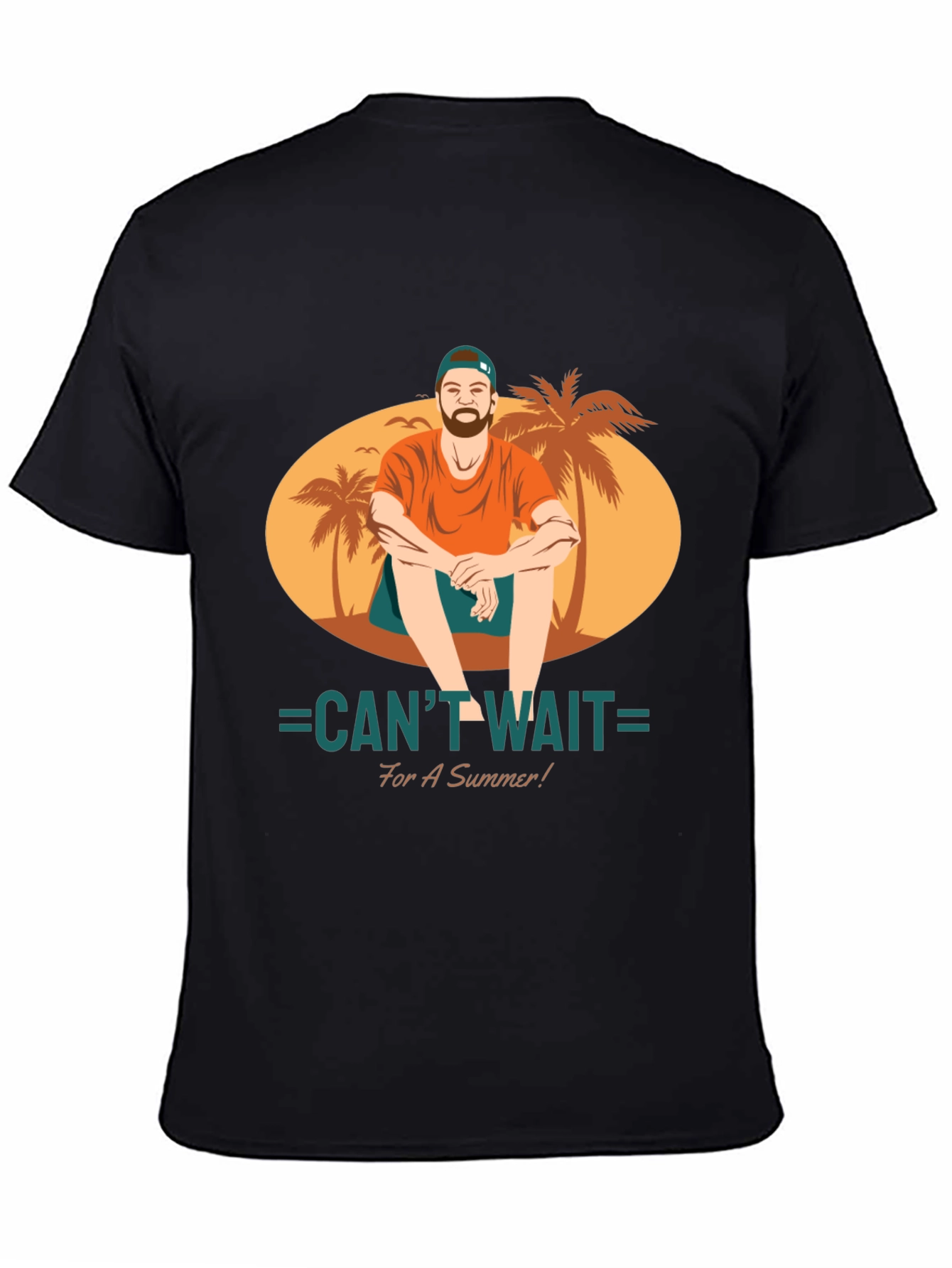 Summer Beach T-Shirt - Cant Wait