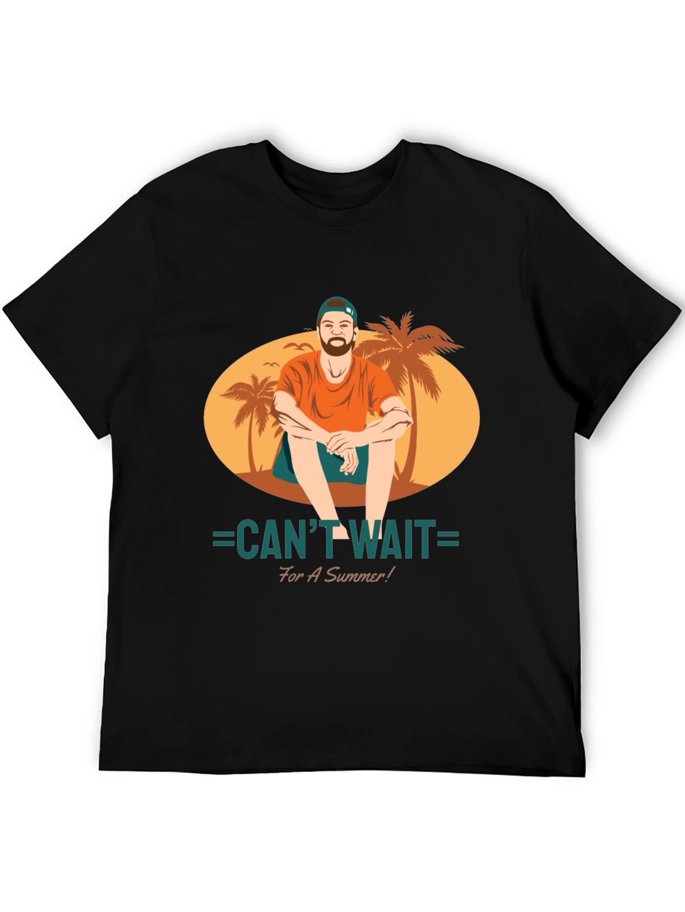 Summer Beach T-Shirt - Cant Wait