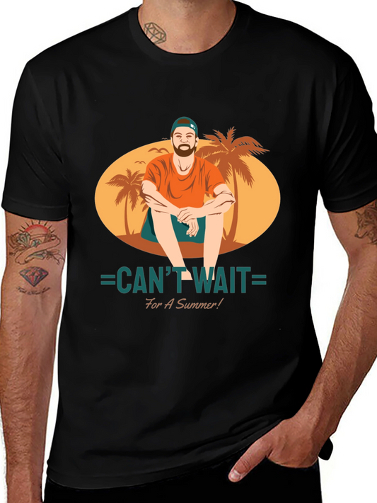 Summer Beach T-Shirt - Cant Wait