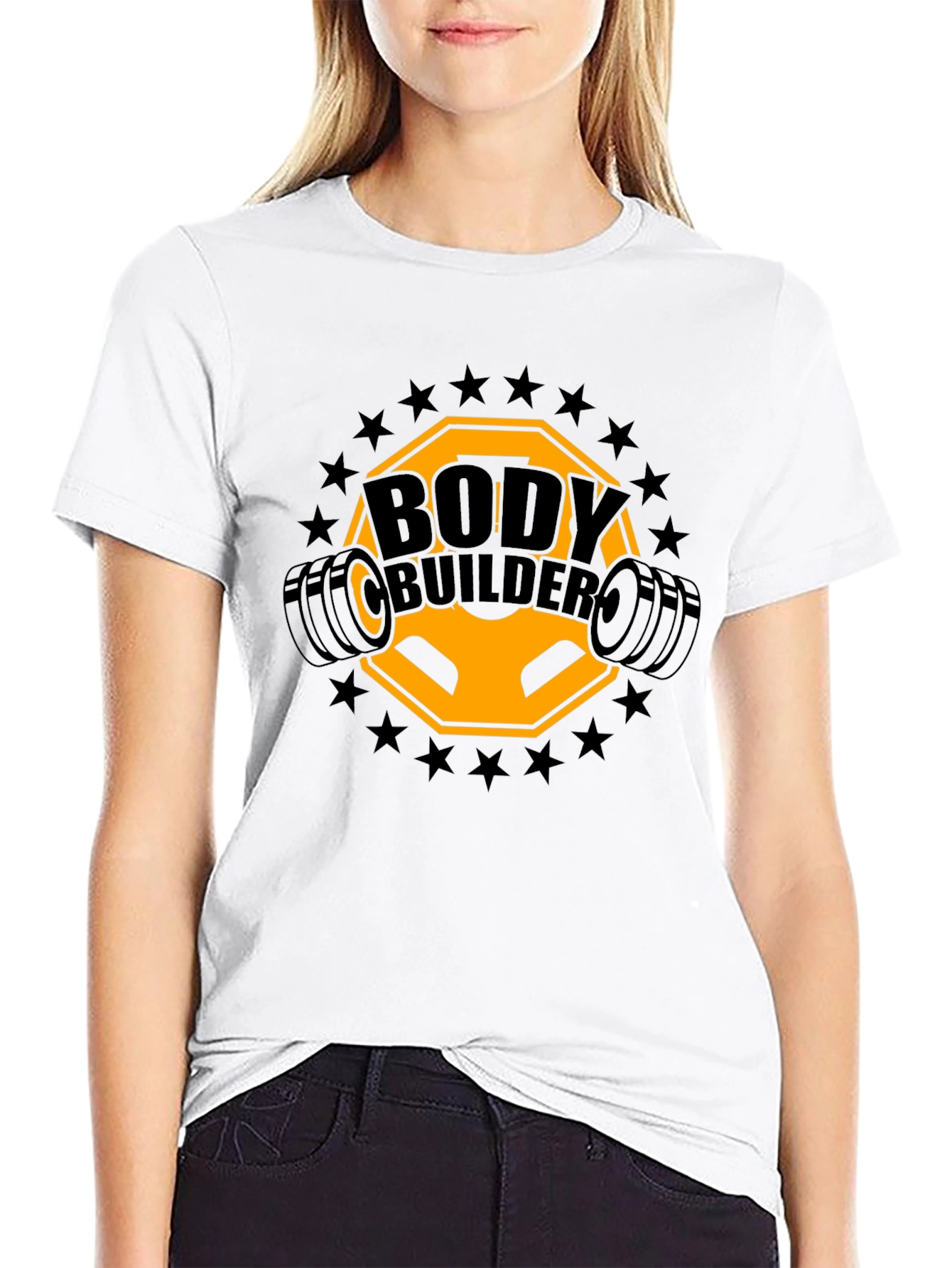Bodybuilder Graphic T-Shirt - Gym Motivation Tee