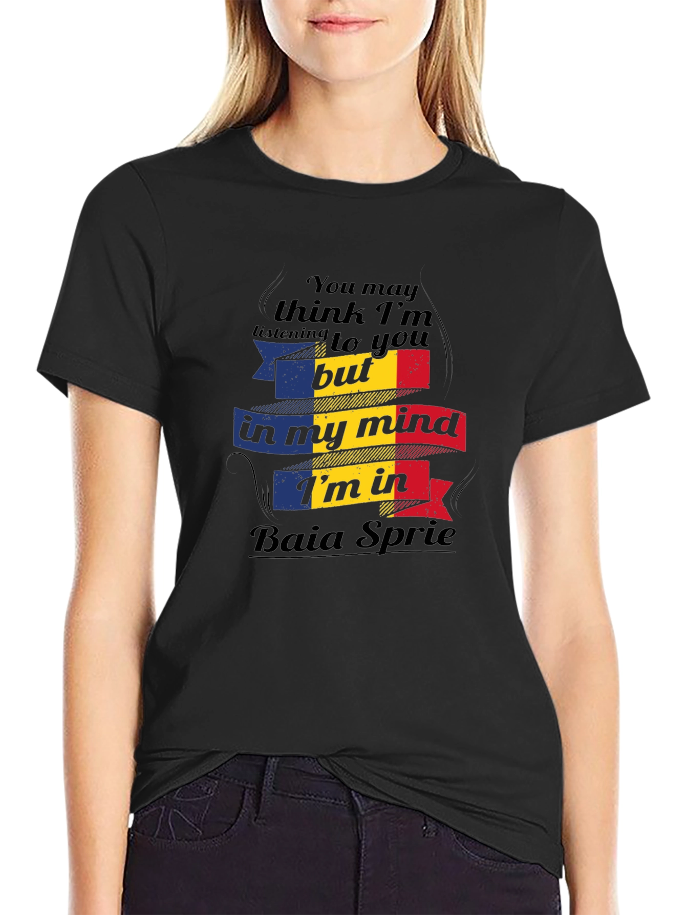 Baia Sprie Mind T-Shirt - Novelty Graphic Tee