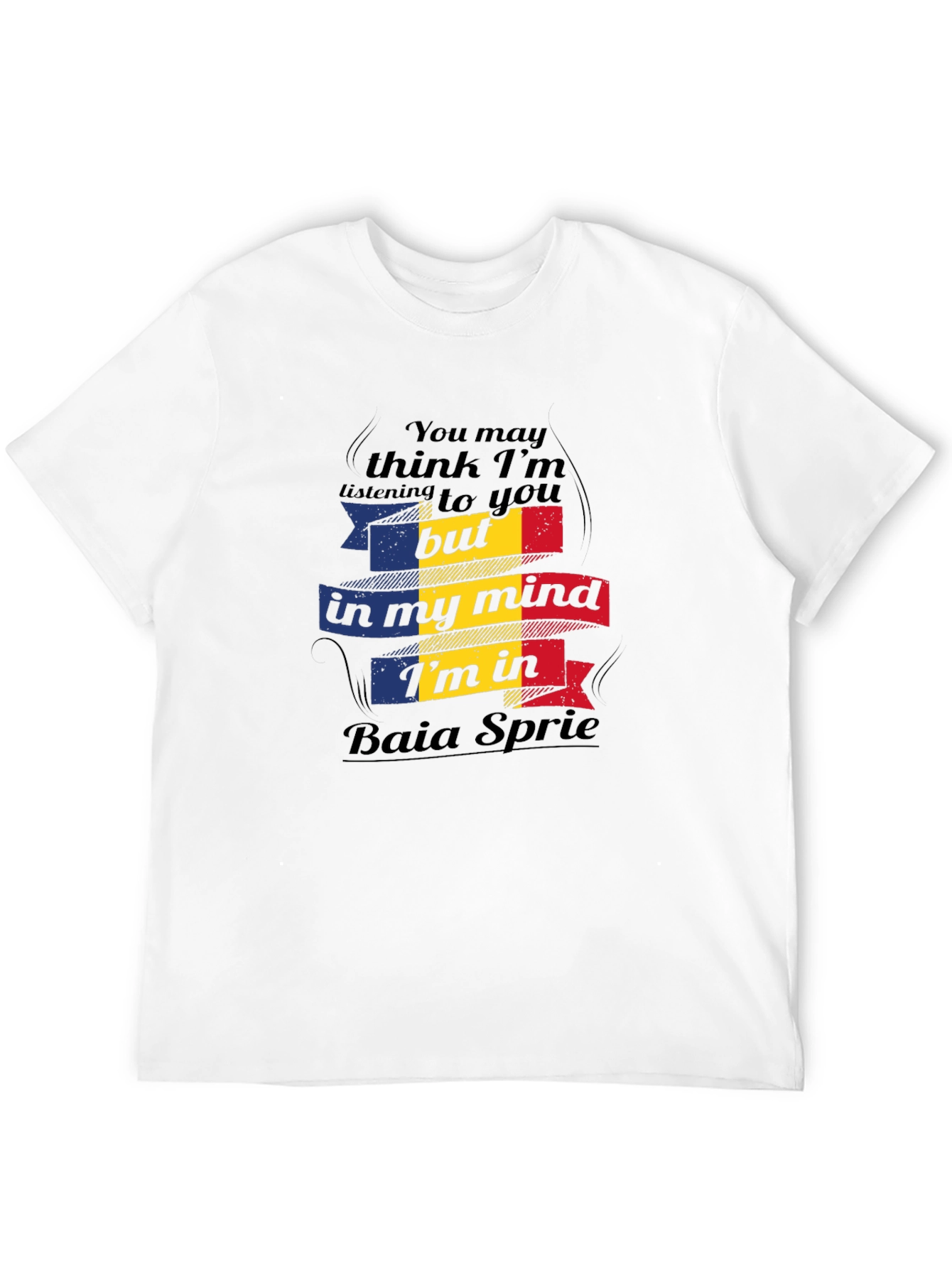 Baia Sprie Mind T-Shirt - Novelty Graphic Tee