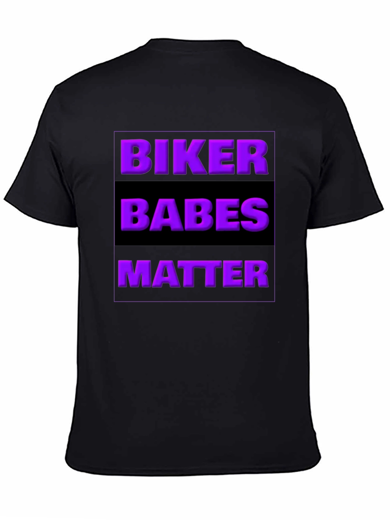 Biker Babes Matter Graphic Tee - Black