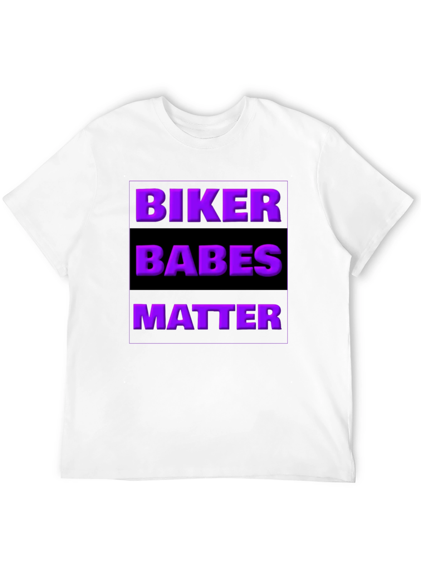 Biker Babes Matter Graphic Tee - Black