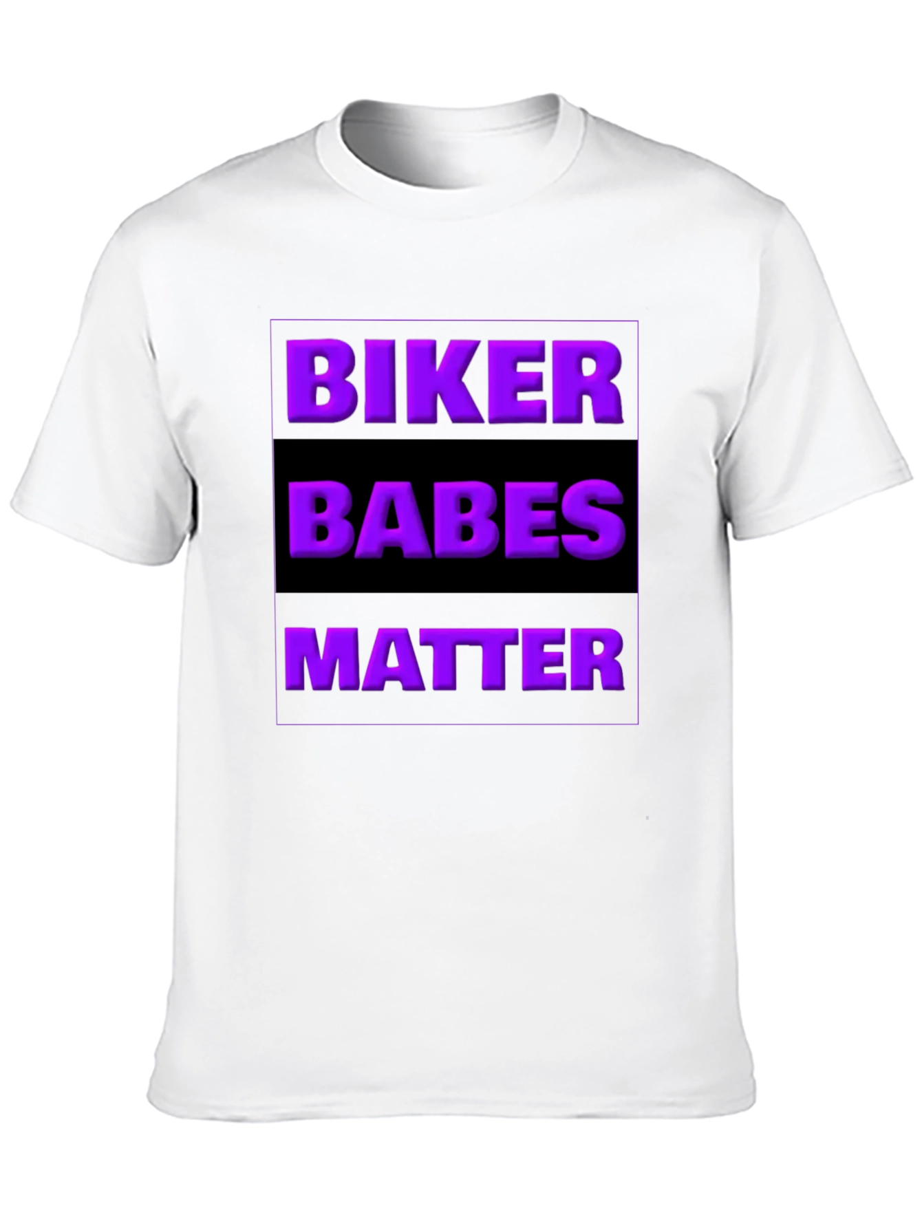 Biker Babes Matter Graphic Tee - Black