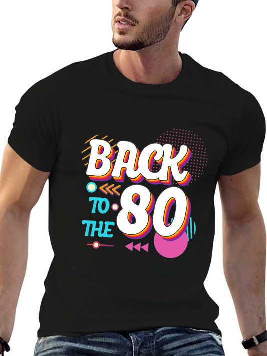 Back to the 80s Retro Graphic Tee