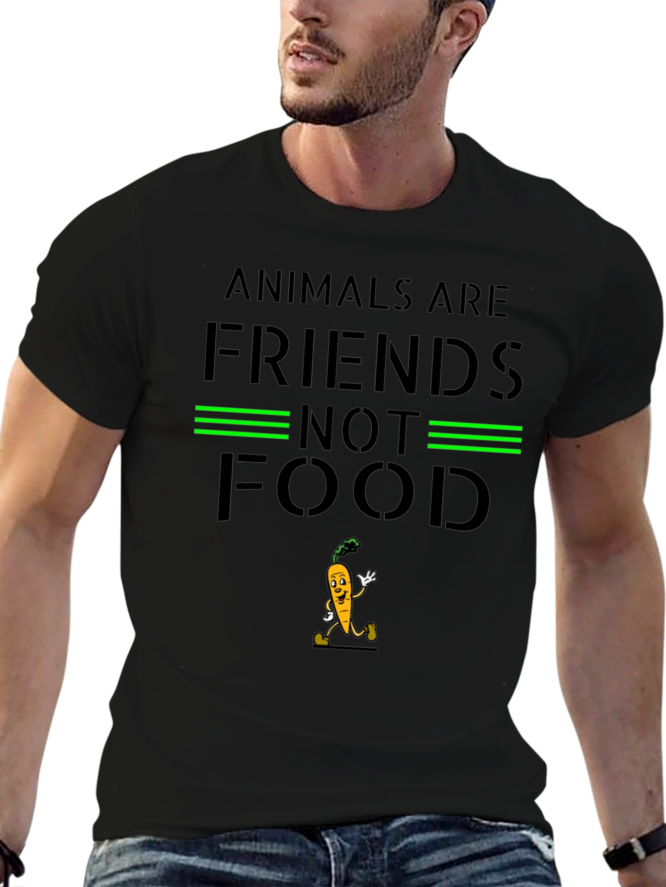 Vegan Friends Not Food T-Shirt