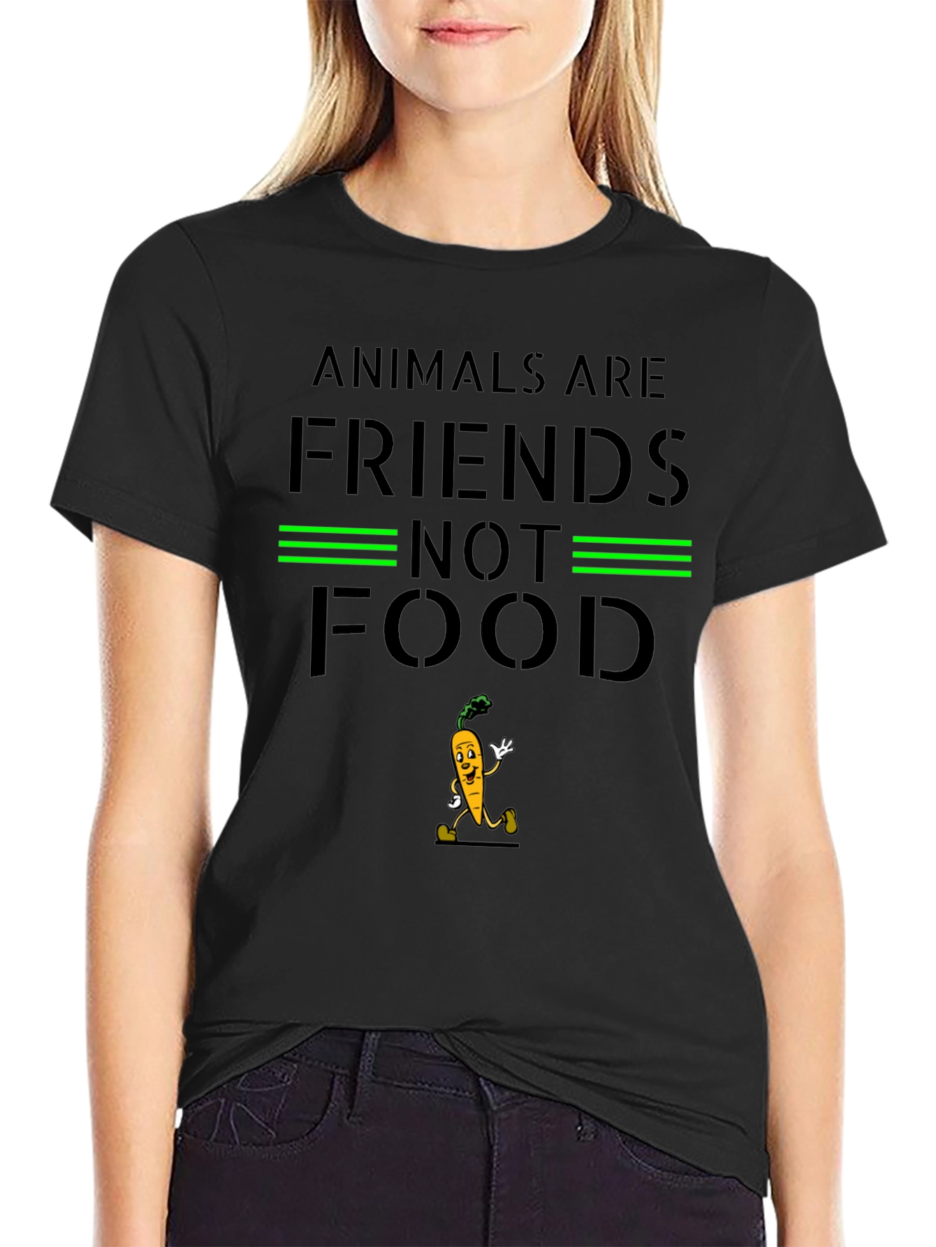 Vegan Friends Not Food T-Shirt