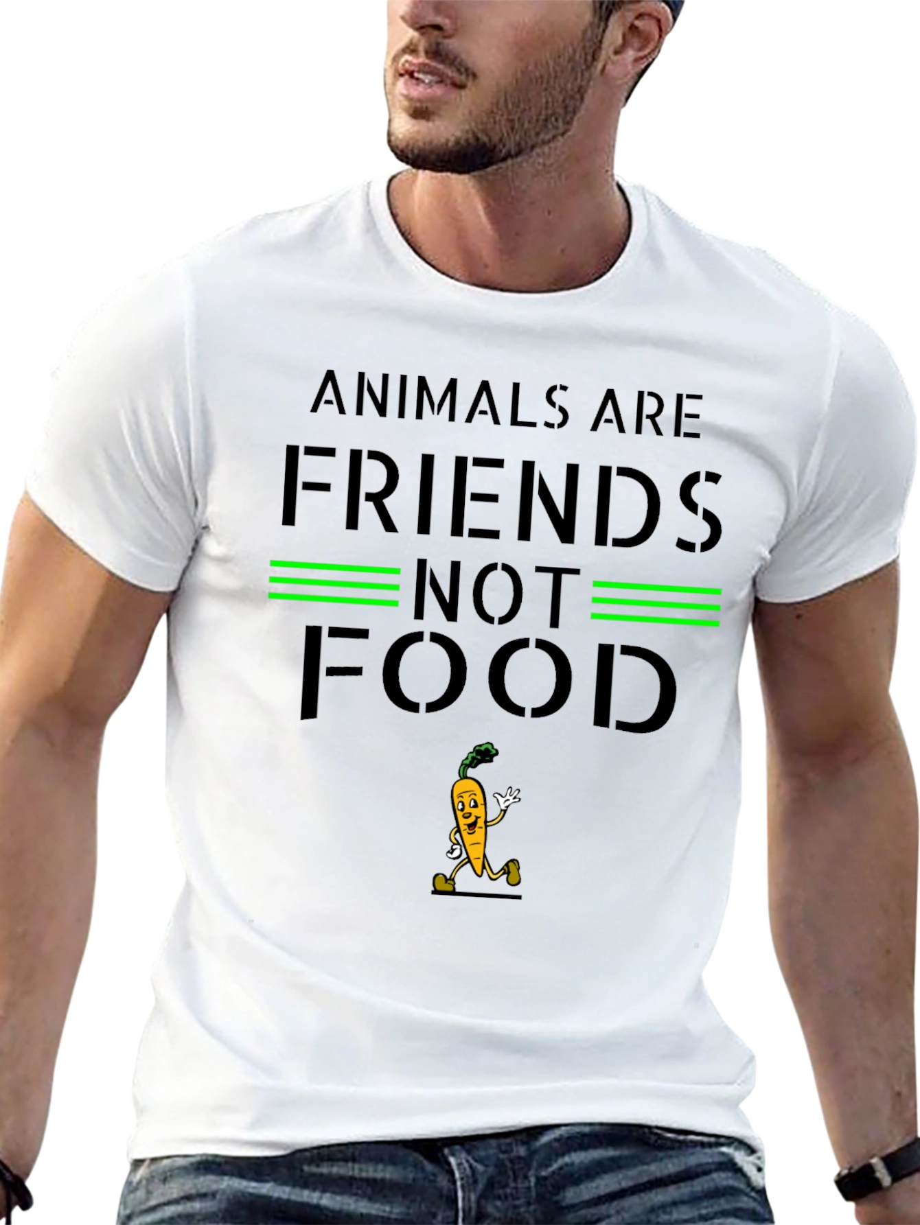 Vegan Friends Not Food T-Shirt