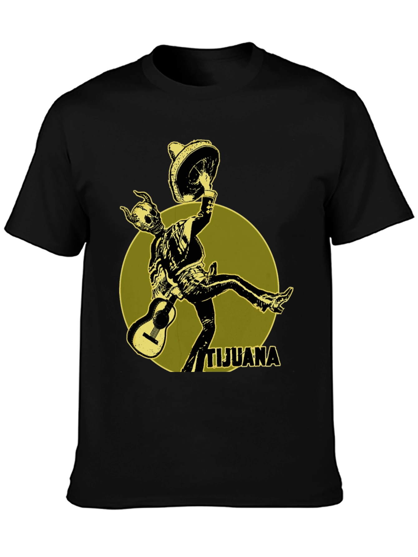 Tijuana Skeleton Mariachi T-Shirt