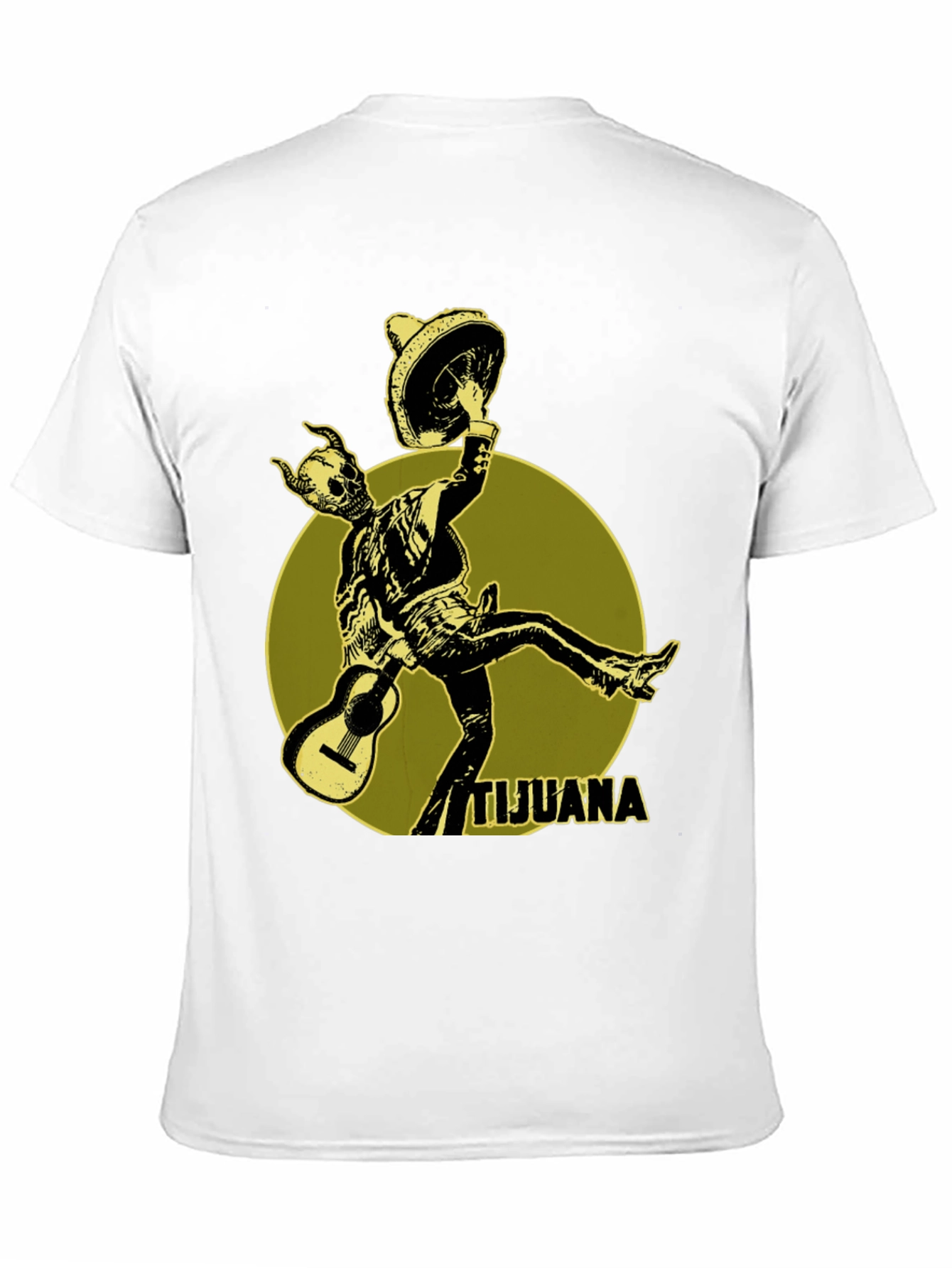 Tijuana Skeleton Mariachi T-Shirt