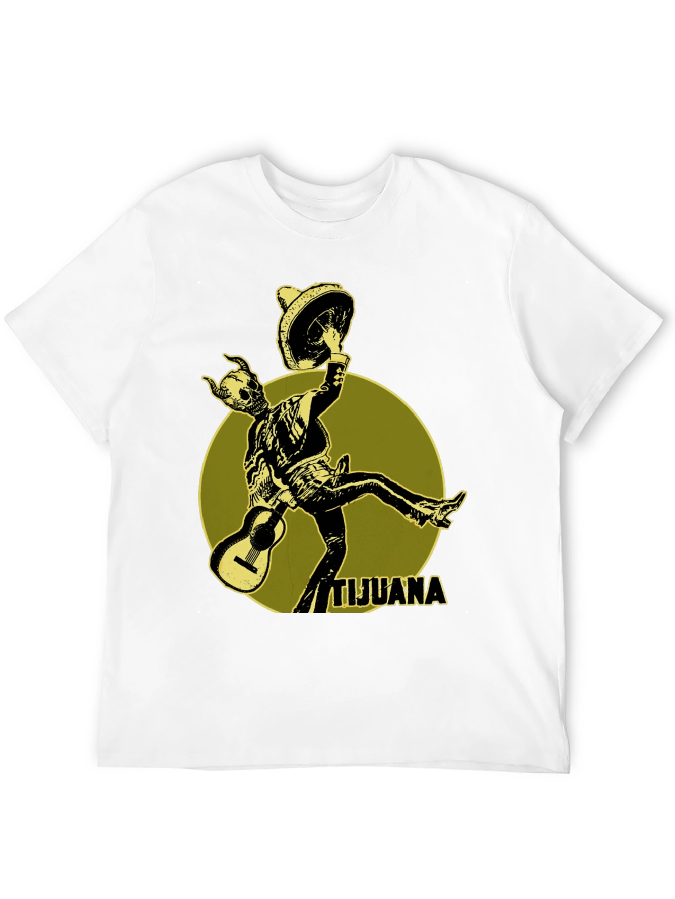 Tijuana Skeleton Mariachi T-Shirt