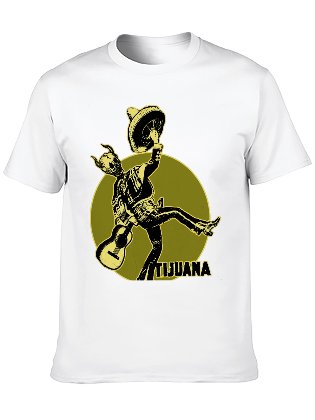 Tijuana Skeleton Mariachi T-Shirt