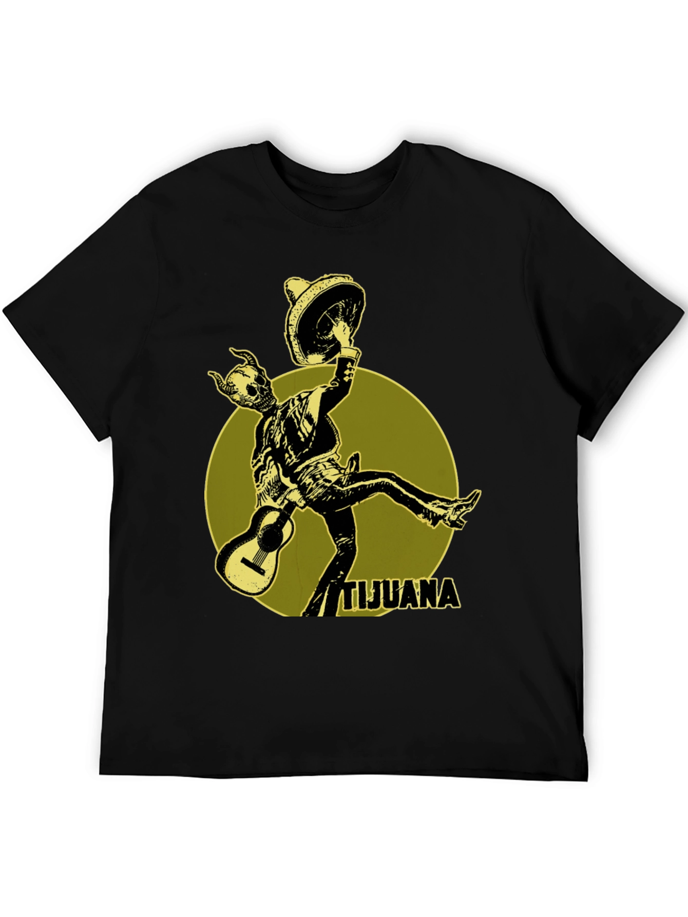 Tijuana Skeleton Mariachi T-Shirt