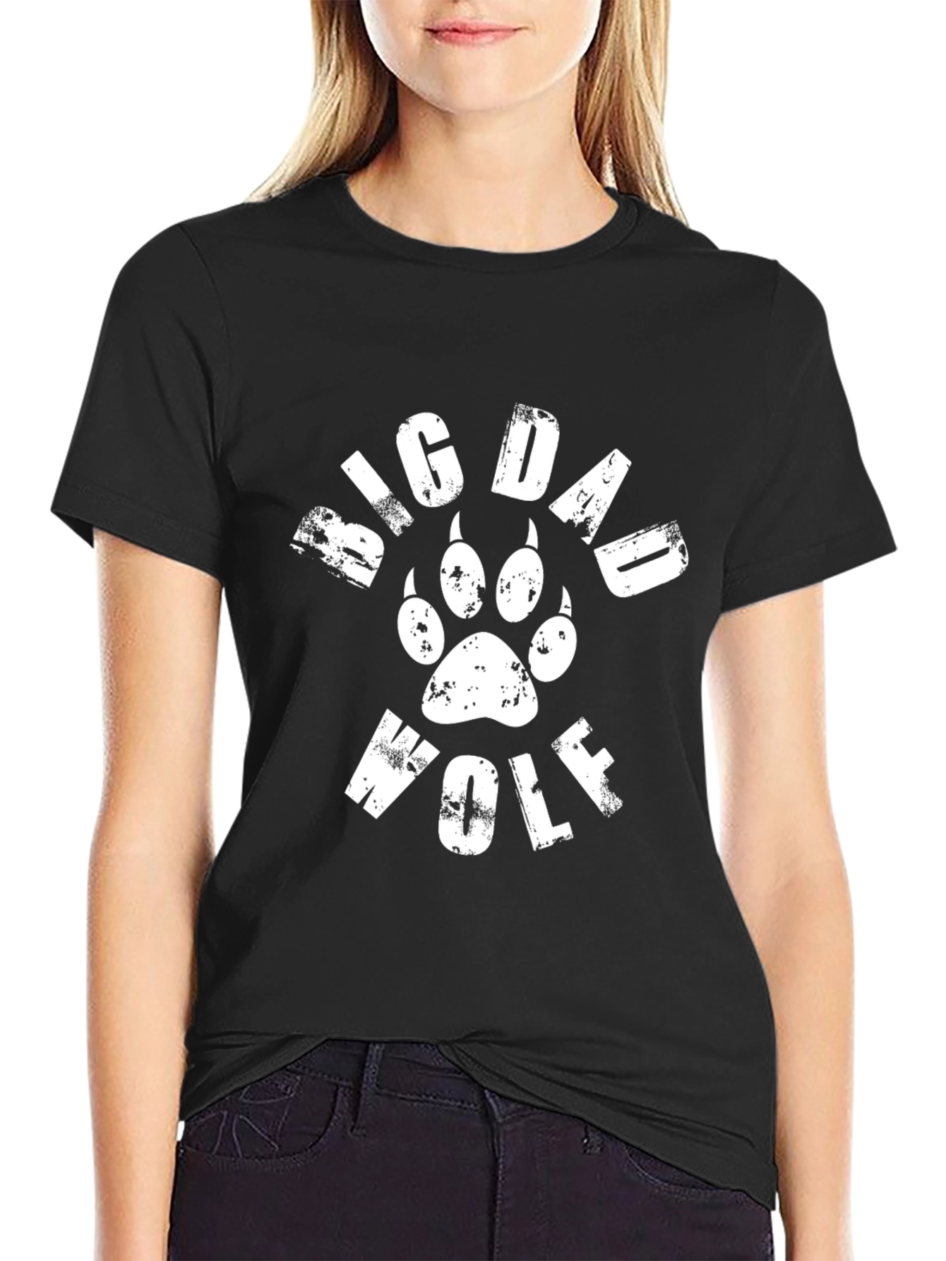 Big Dad Wolf T-Shirt - Mens Graphic Tee