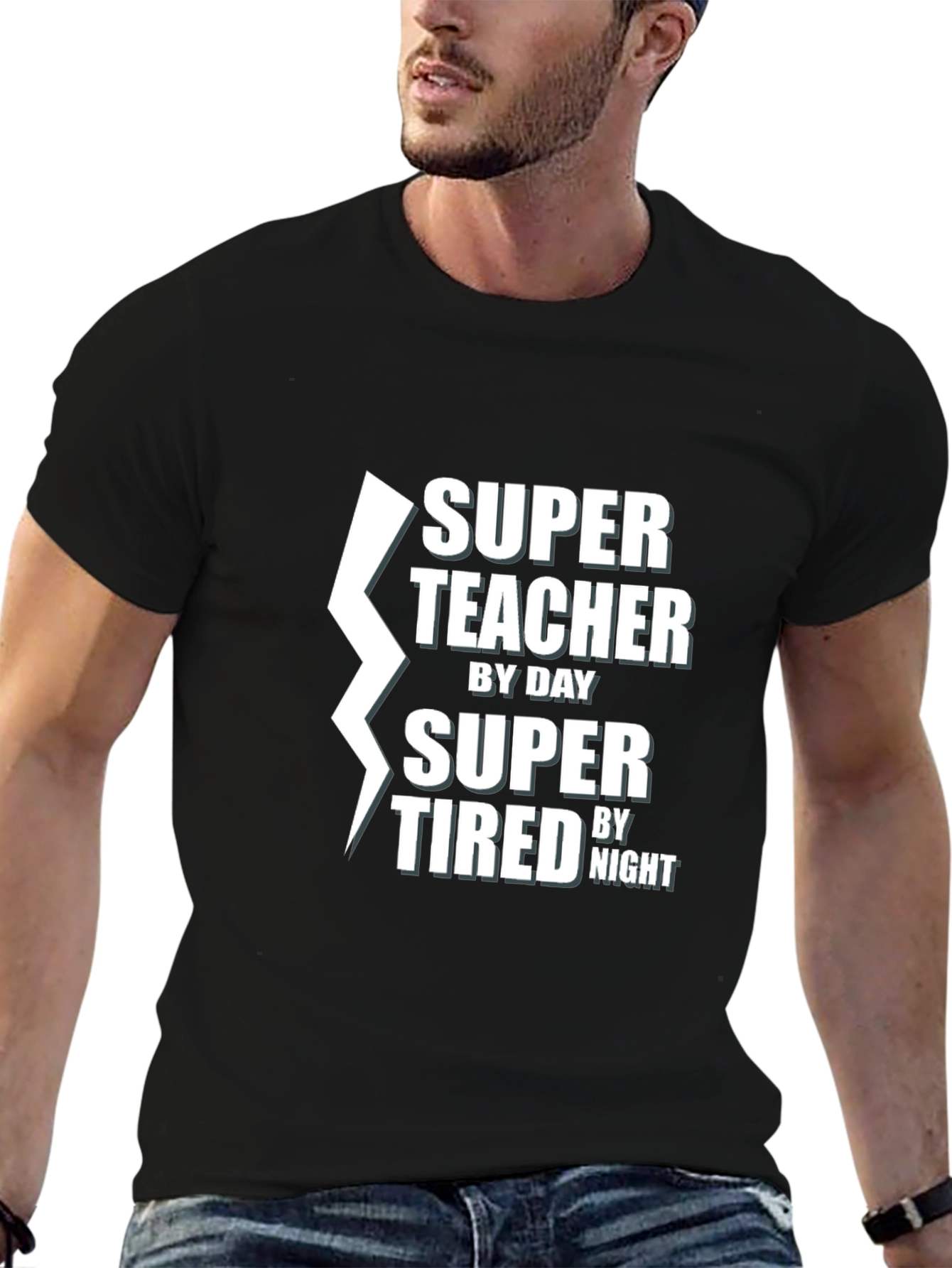 Super Teacher By Day Graphic T-Shirt