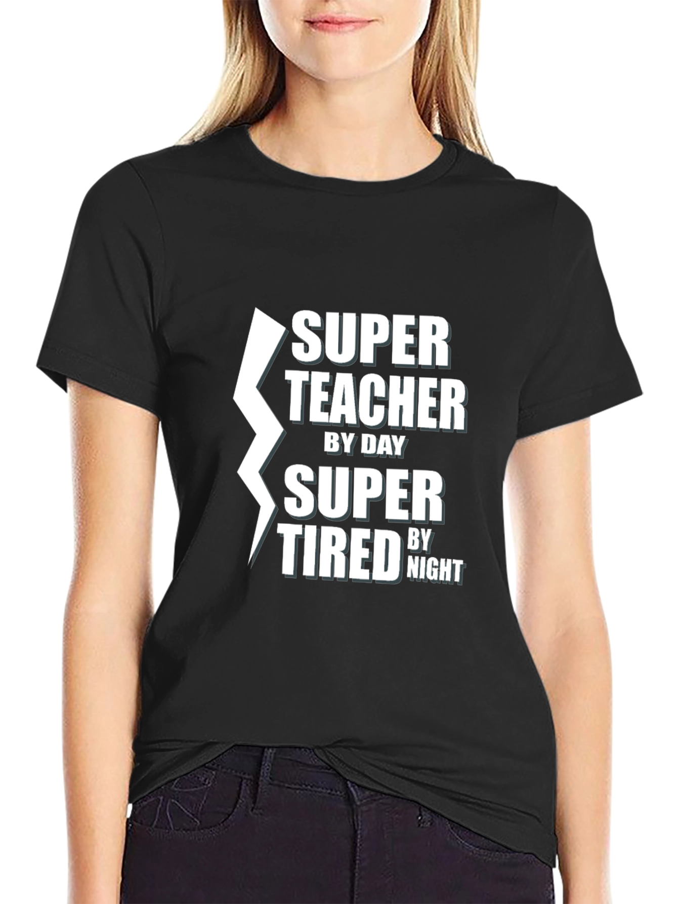 Super Teacher By Day Graphic T-Shirt