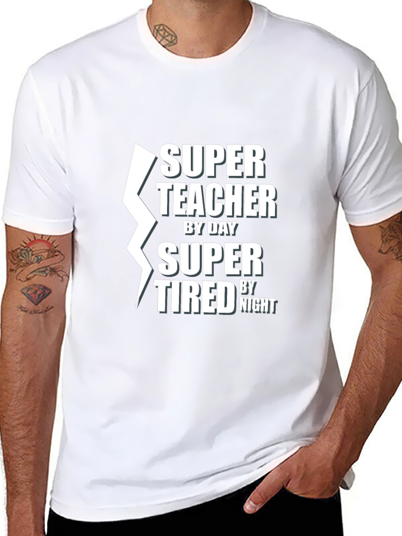 Super Teacher By Day Graphic T-Shirt