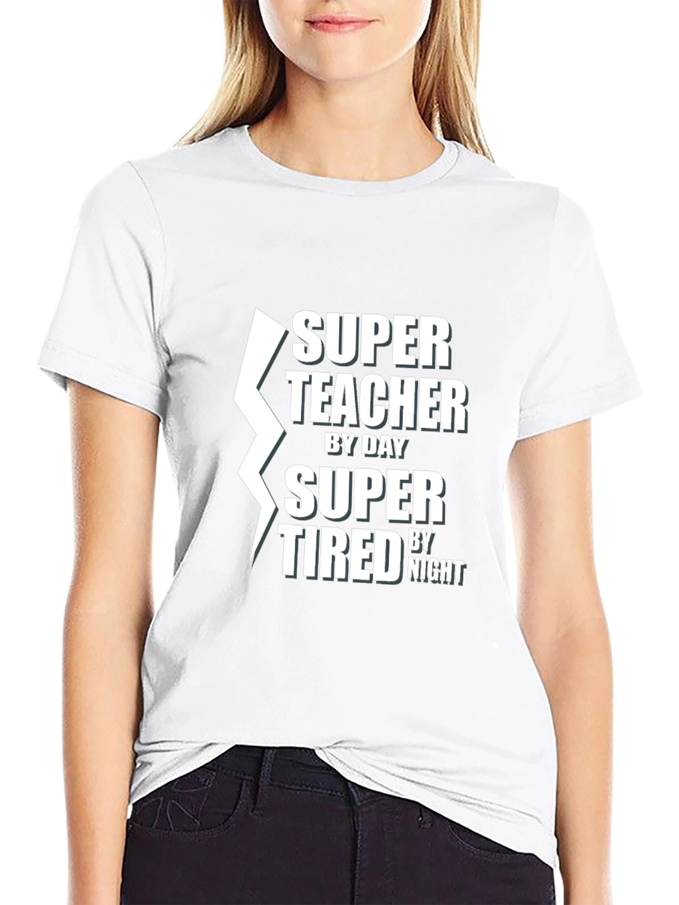 Super Teacher By Day Graphic T-Shirt