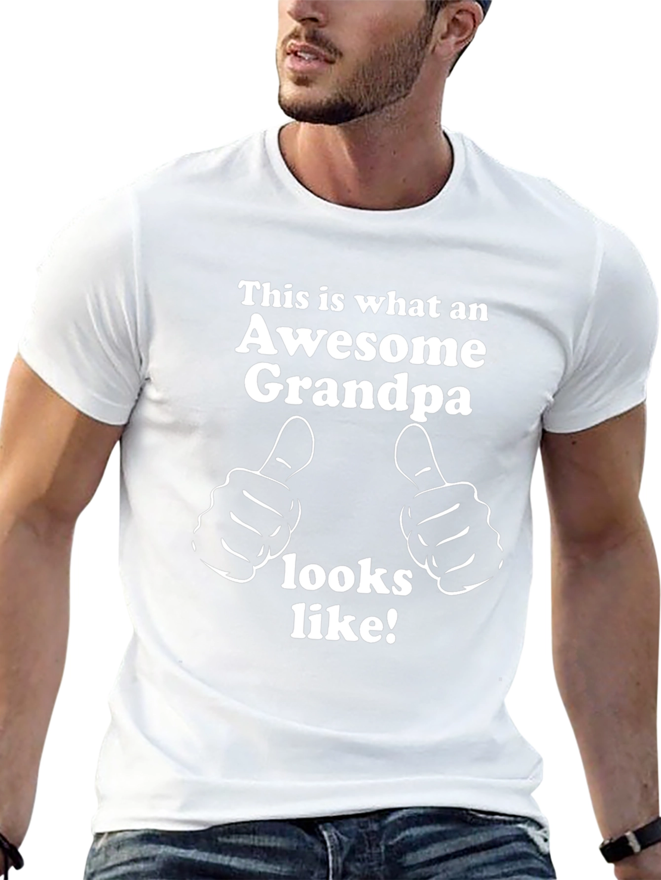 Awesome Grandpa T-Shirt - Gift for Grandfathers
