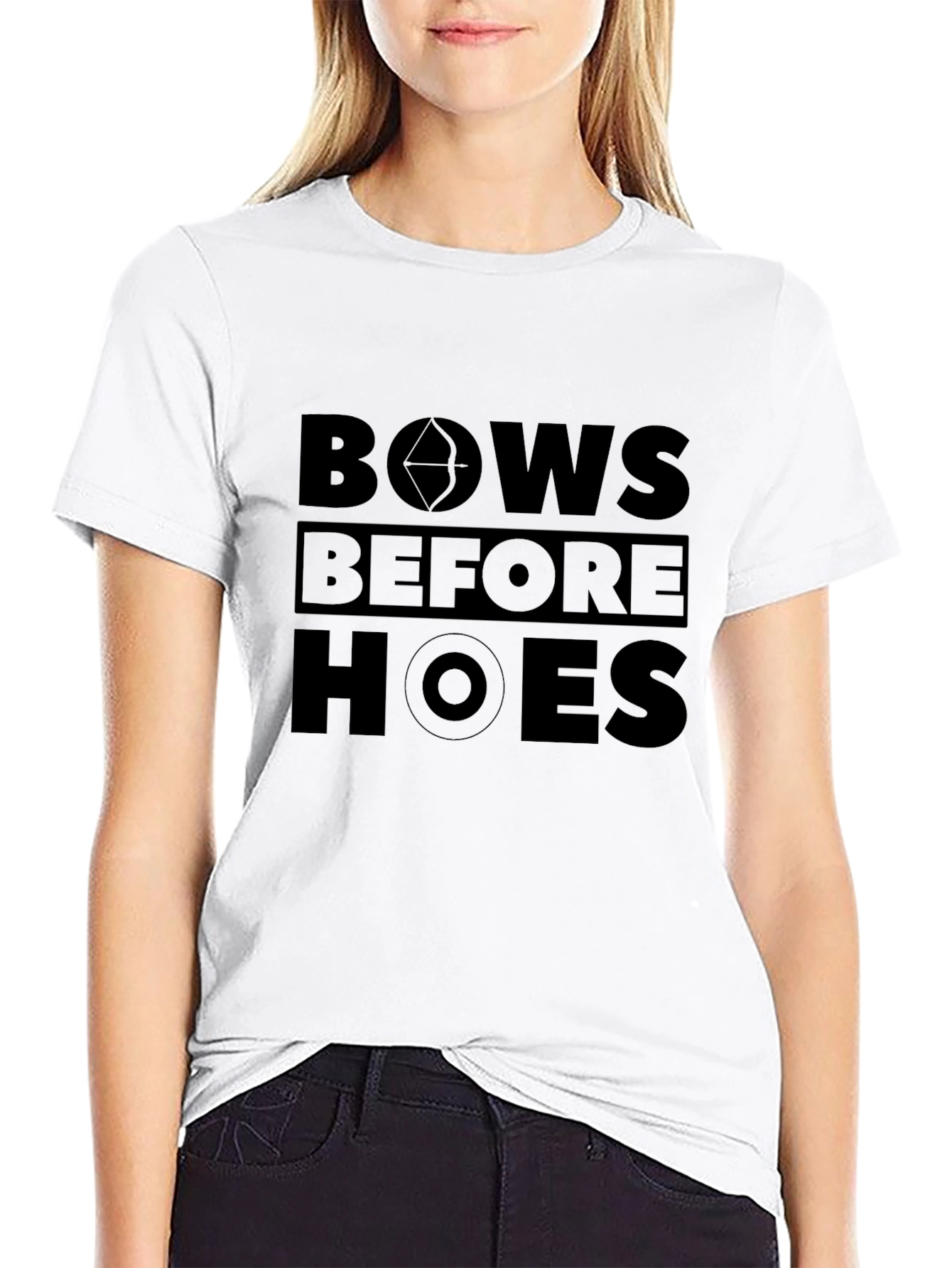 Bows Before Hoes Graphic Tee