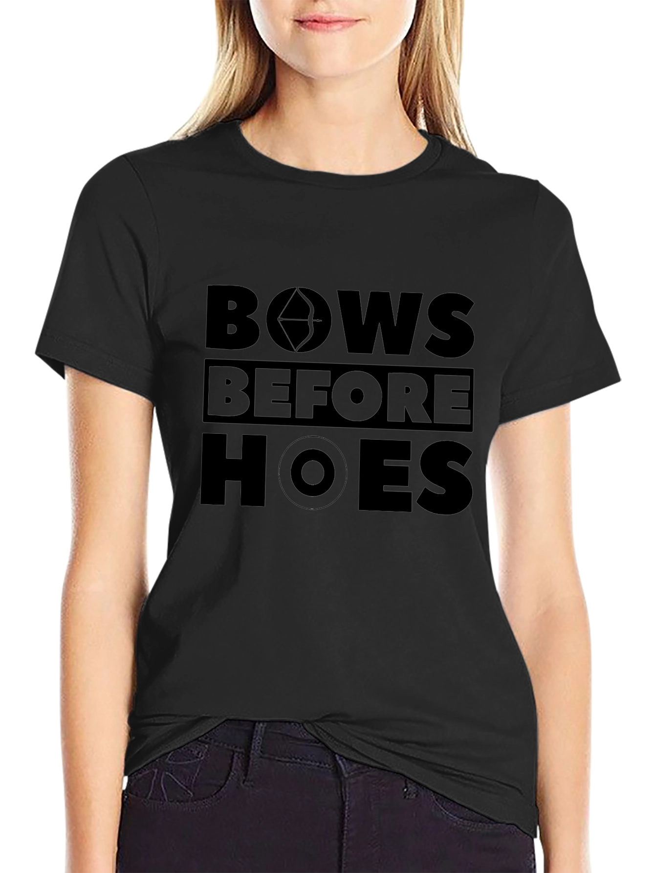 Bows Before Hoes Graphic Tee