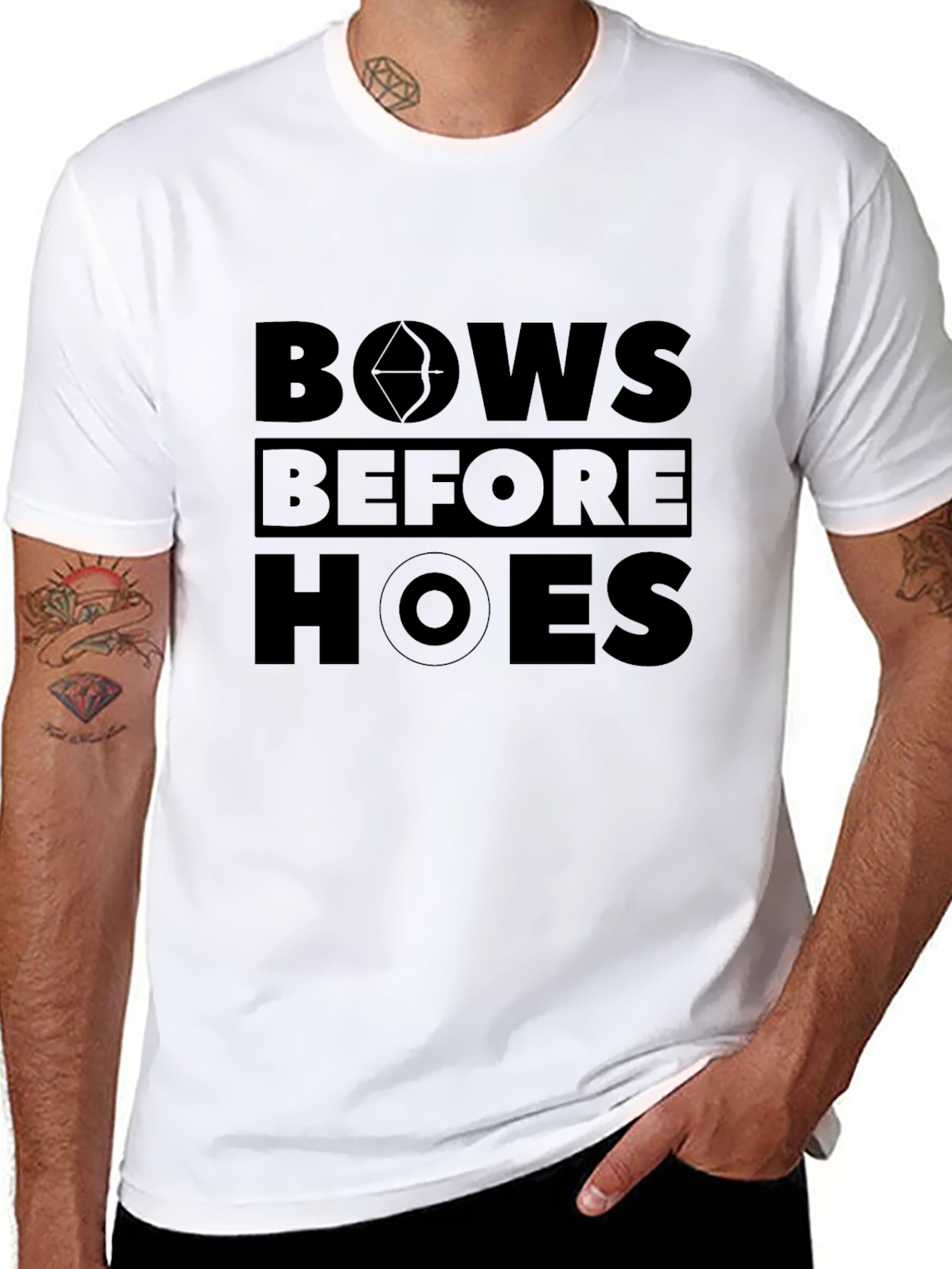 Bows Before Hoes Graphic Tee