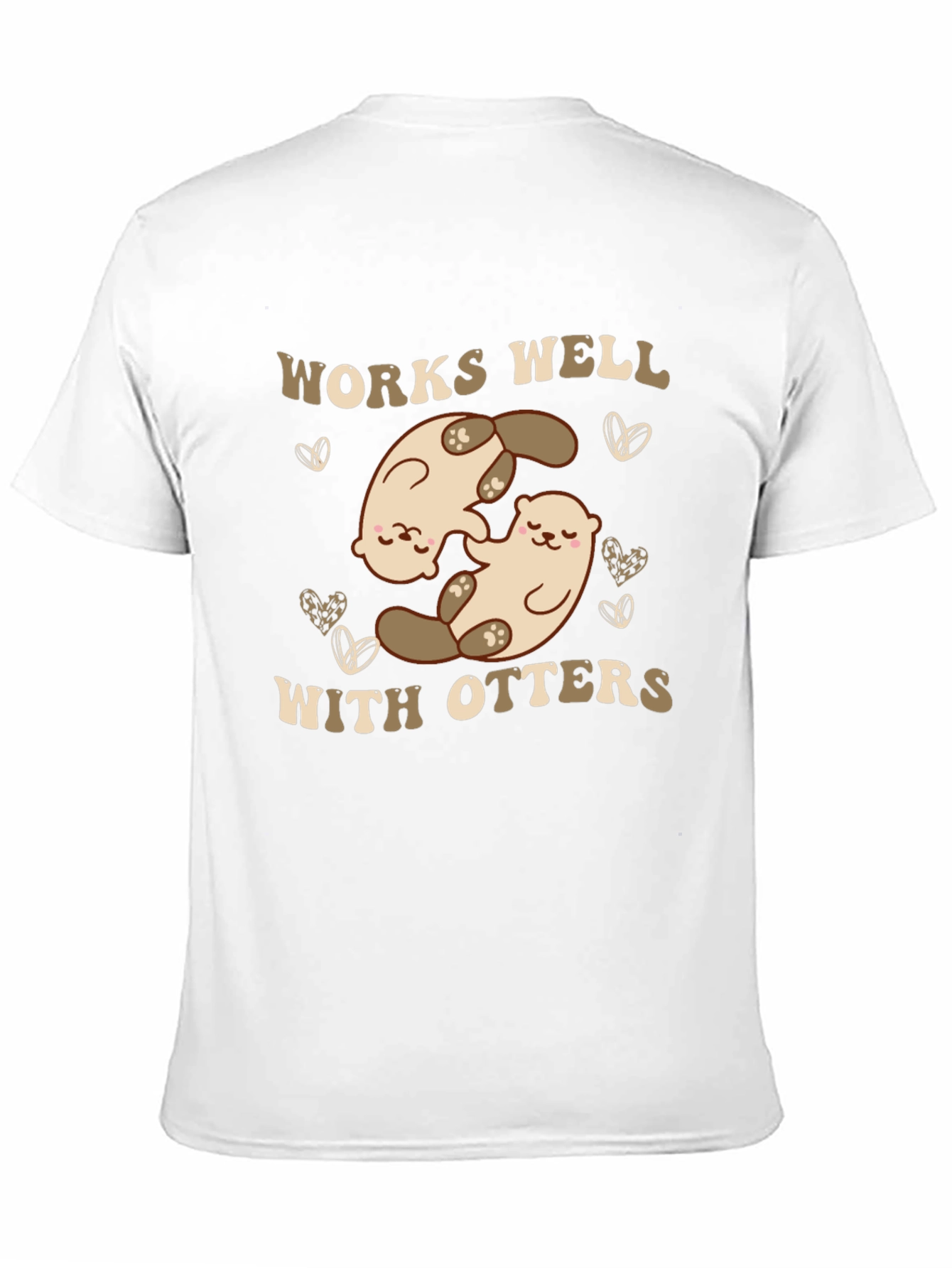 Works Well With Otters Graphic T-Shirt