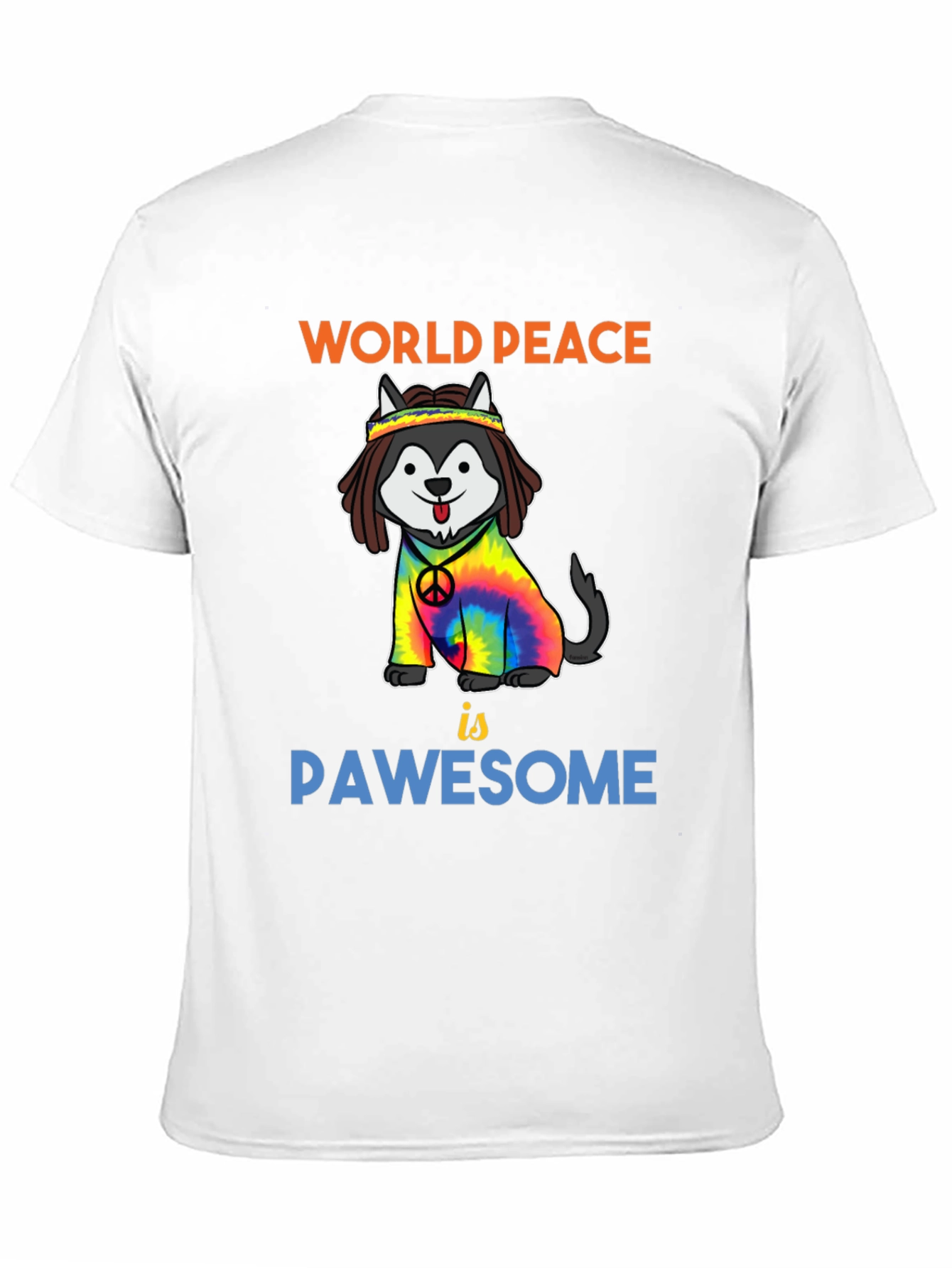World Peace Pawsome Dog T-Shirt