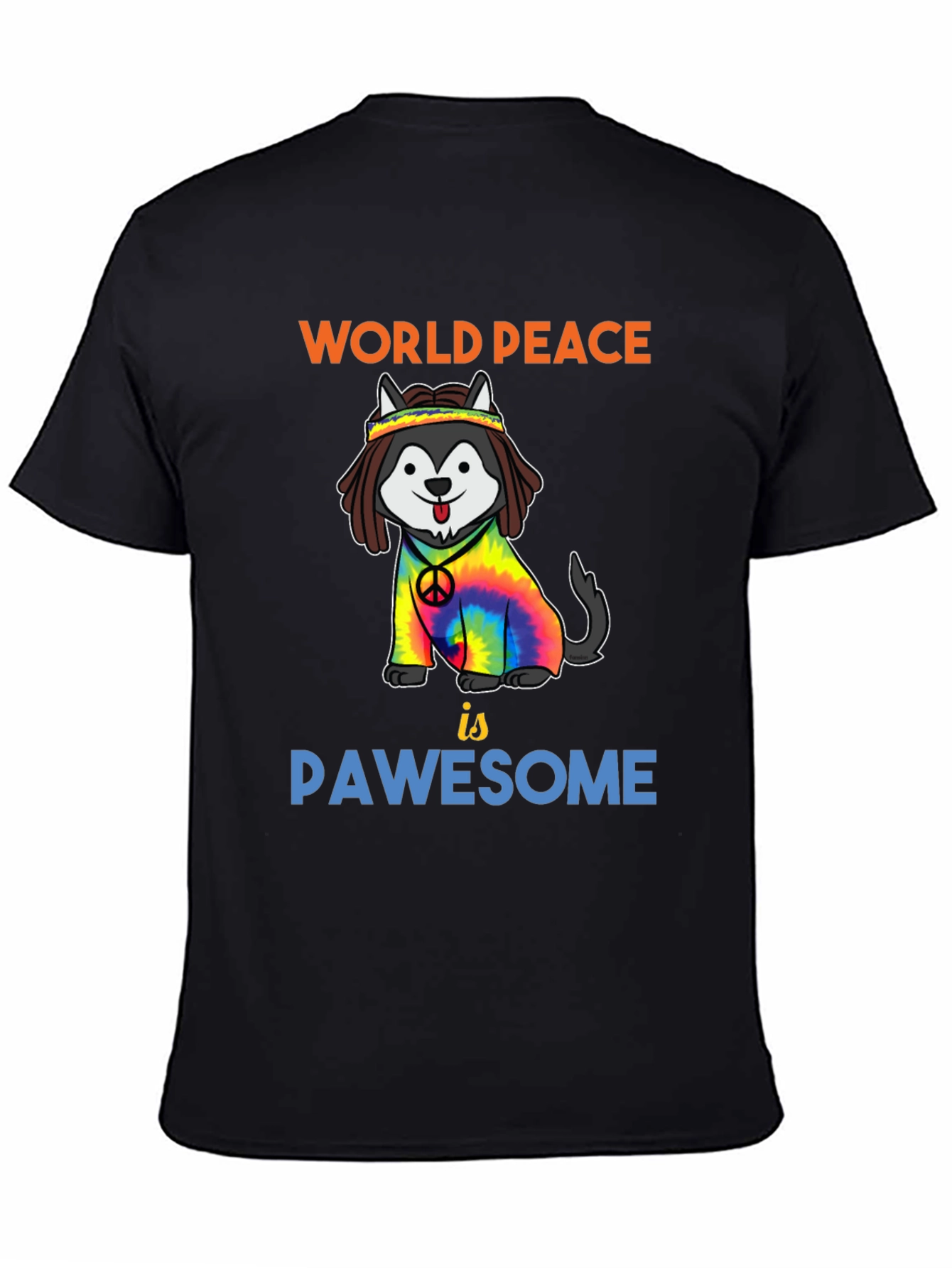 World Peace Pawsome Dog T-Shirt