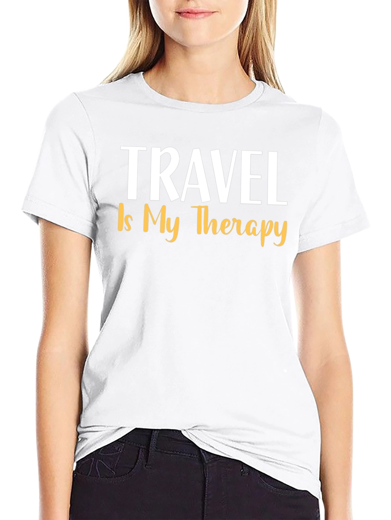 Travel Is My Therapy Graphic Tee
