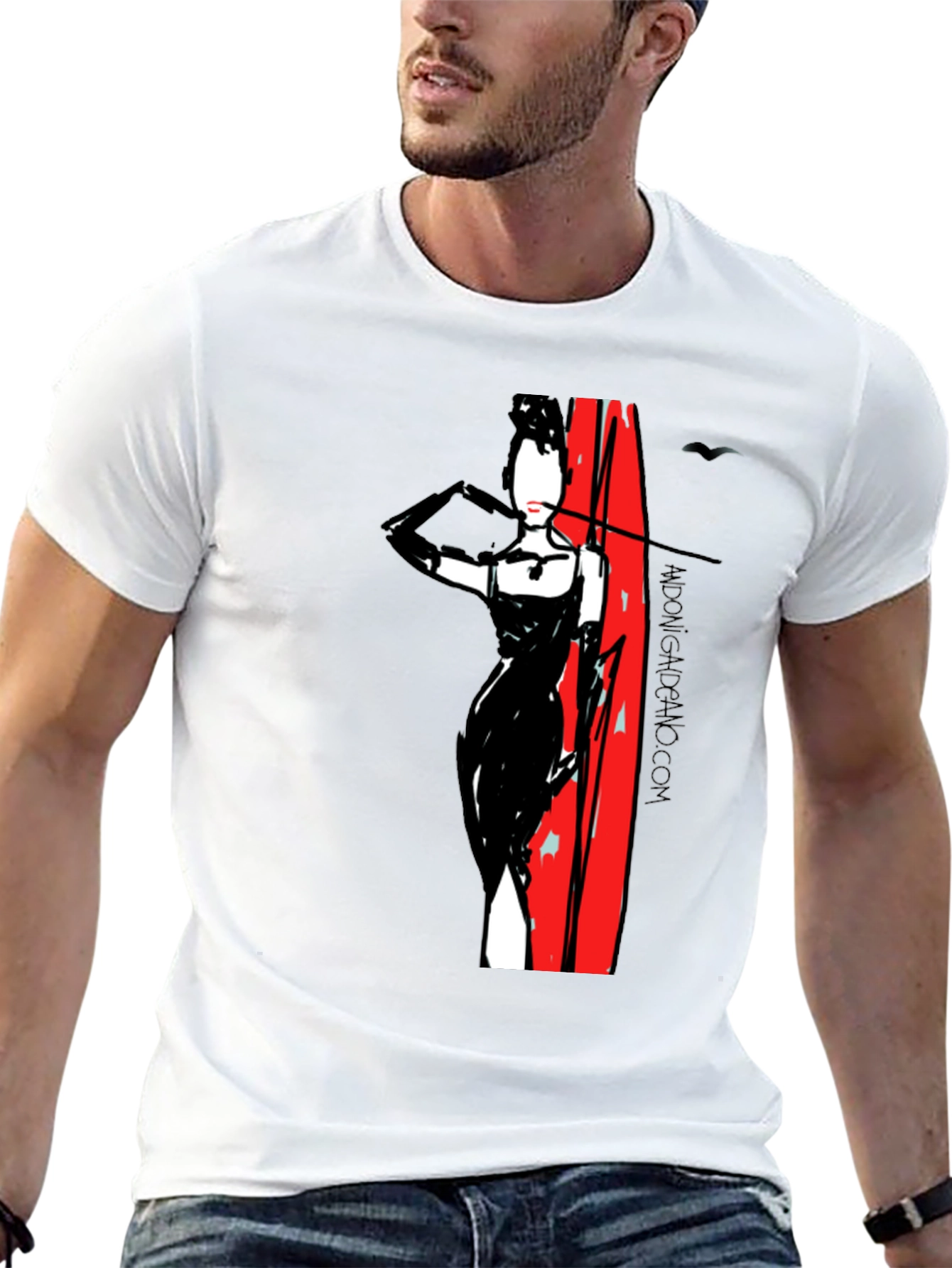 Stylish Graphic Tee: Audrey Hepburn Inspired Fashion