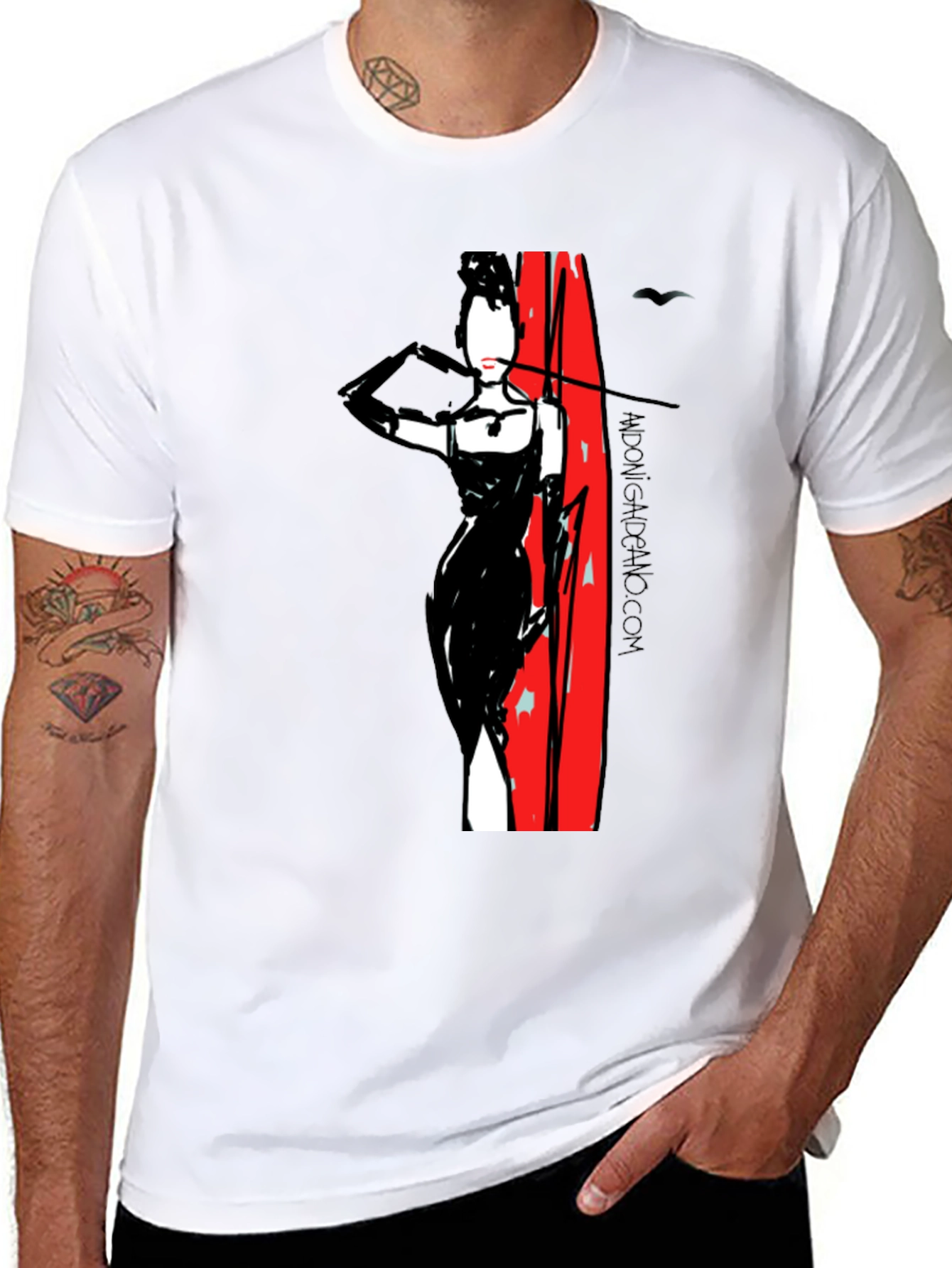 Stylish Graphic Tee: Audrey Hepburn Inspired Fashion