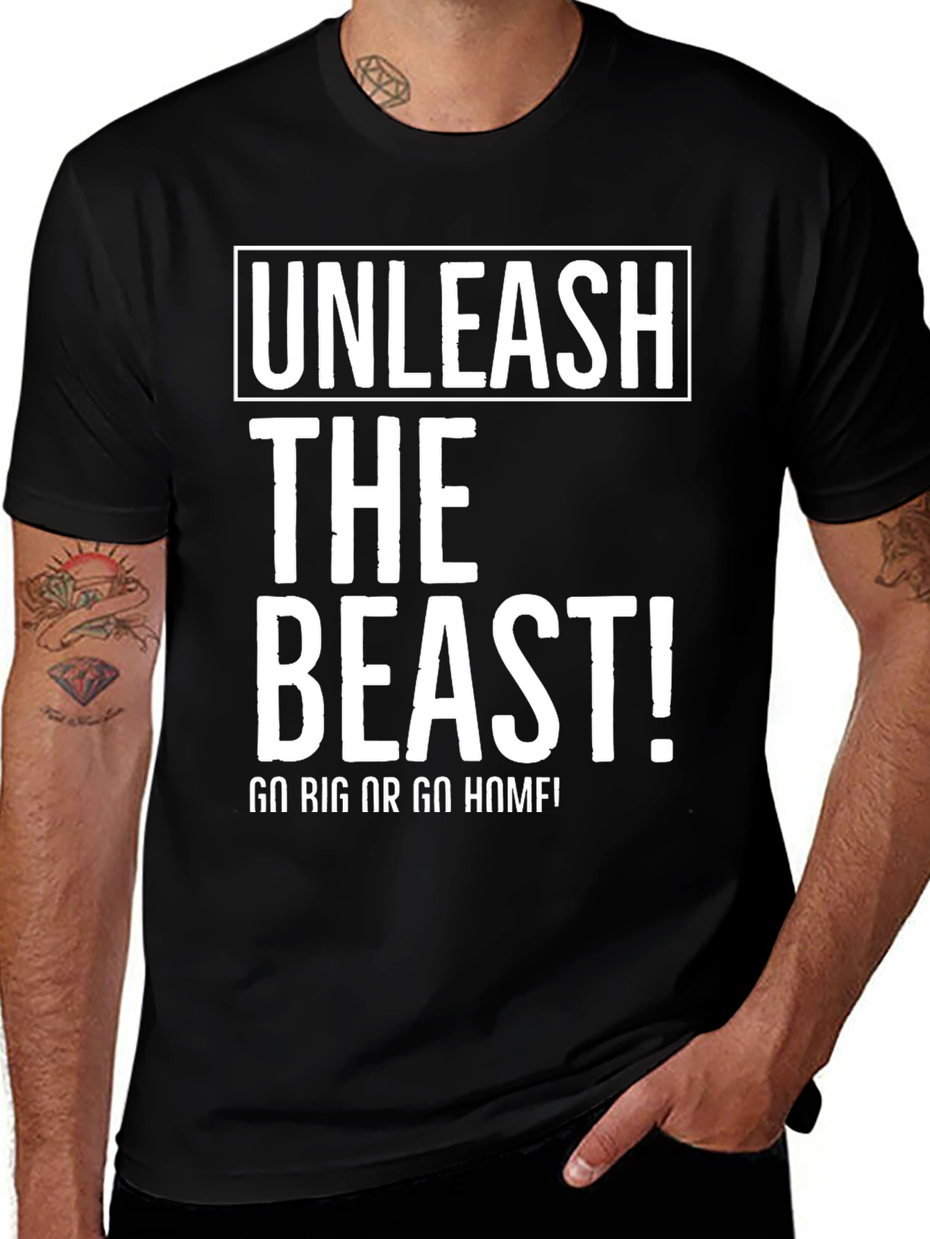 Unleash the Beast Graphic T-Shirt