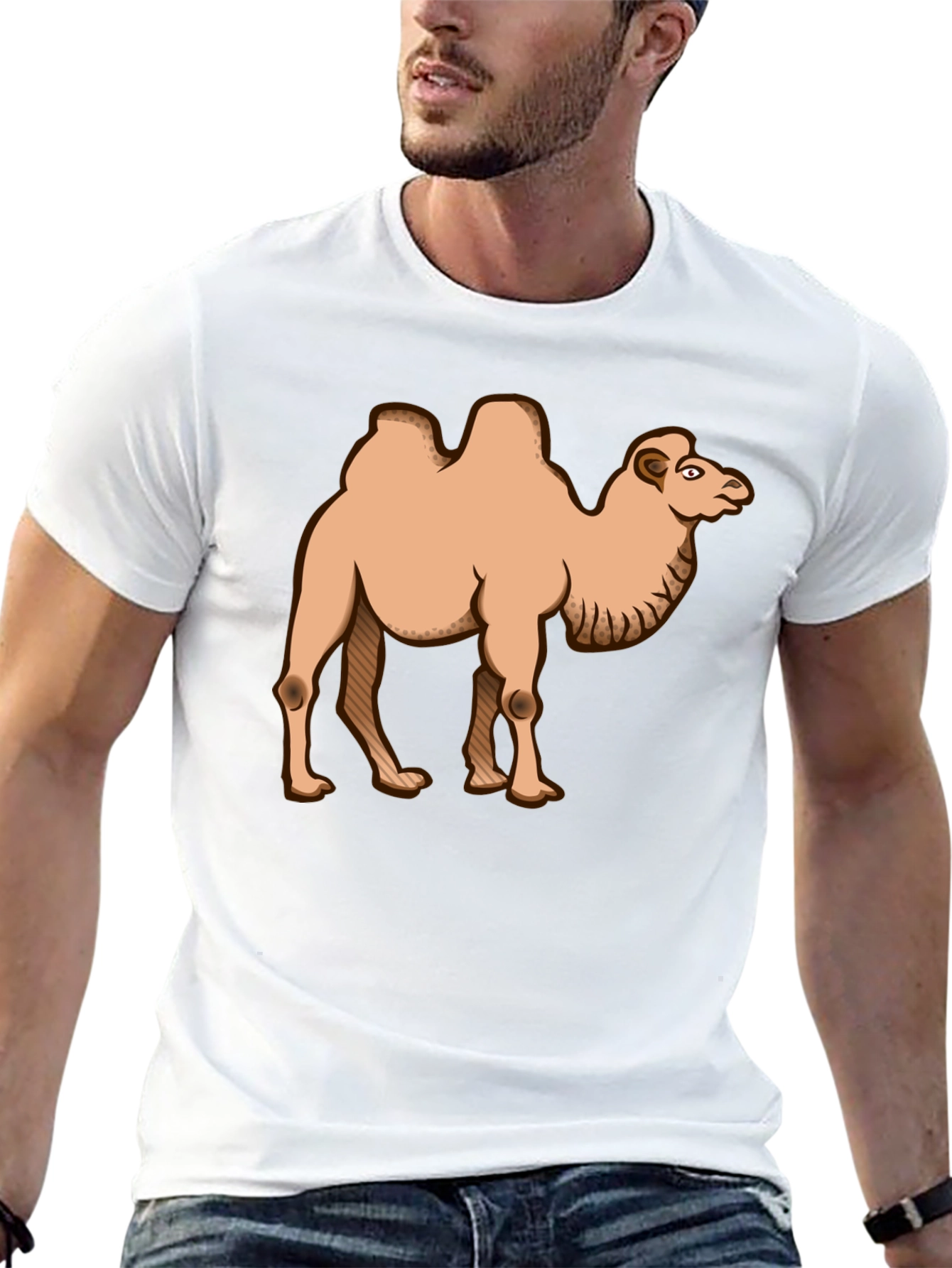 Camel T-Shirt - Humorous Desert Animal Graphic Tee