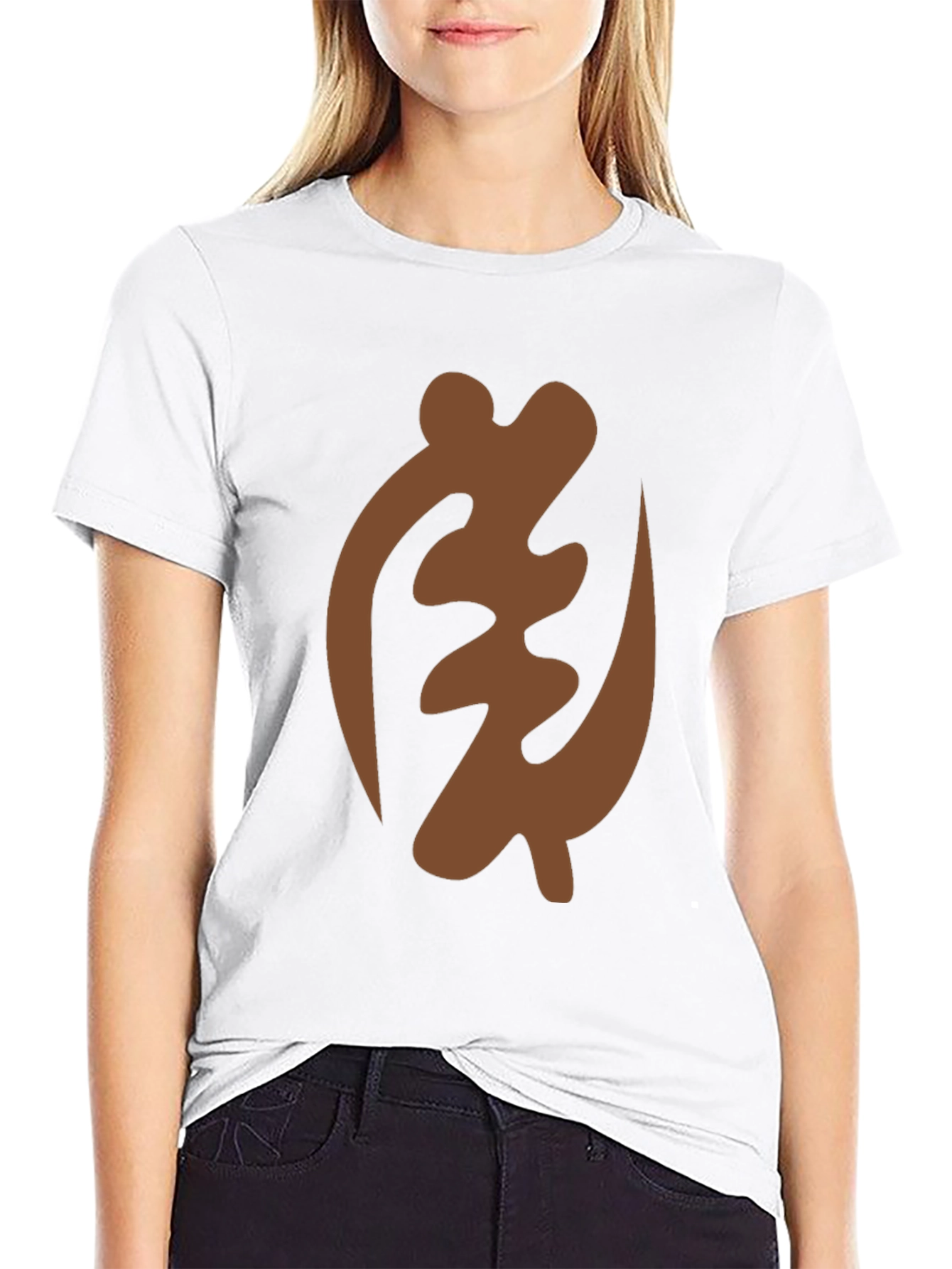 Adinkra Symbol T-Shirt - Gye Nyame Design
