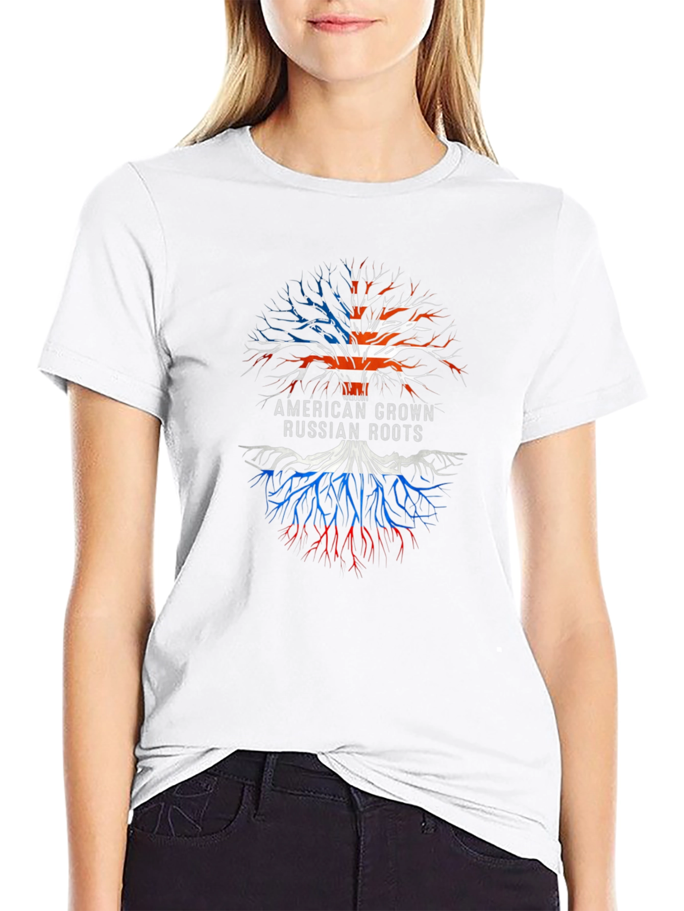 American Grown Russian Roots T-Shirt