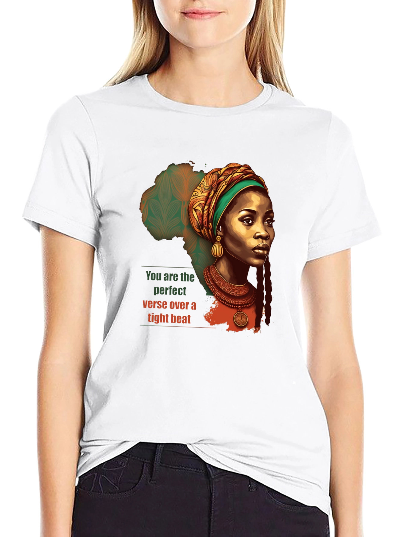 African Queen Graphic Tee - Perfect Verse