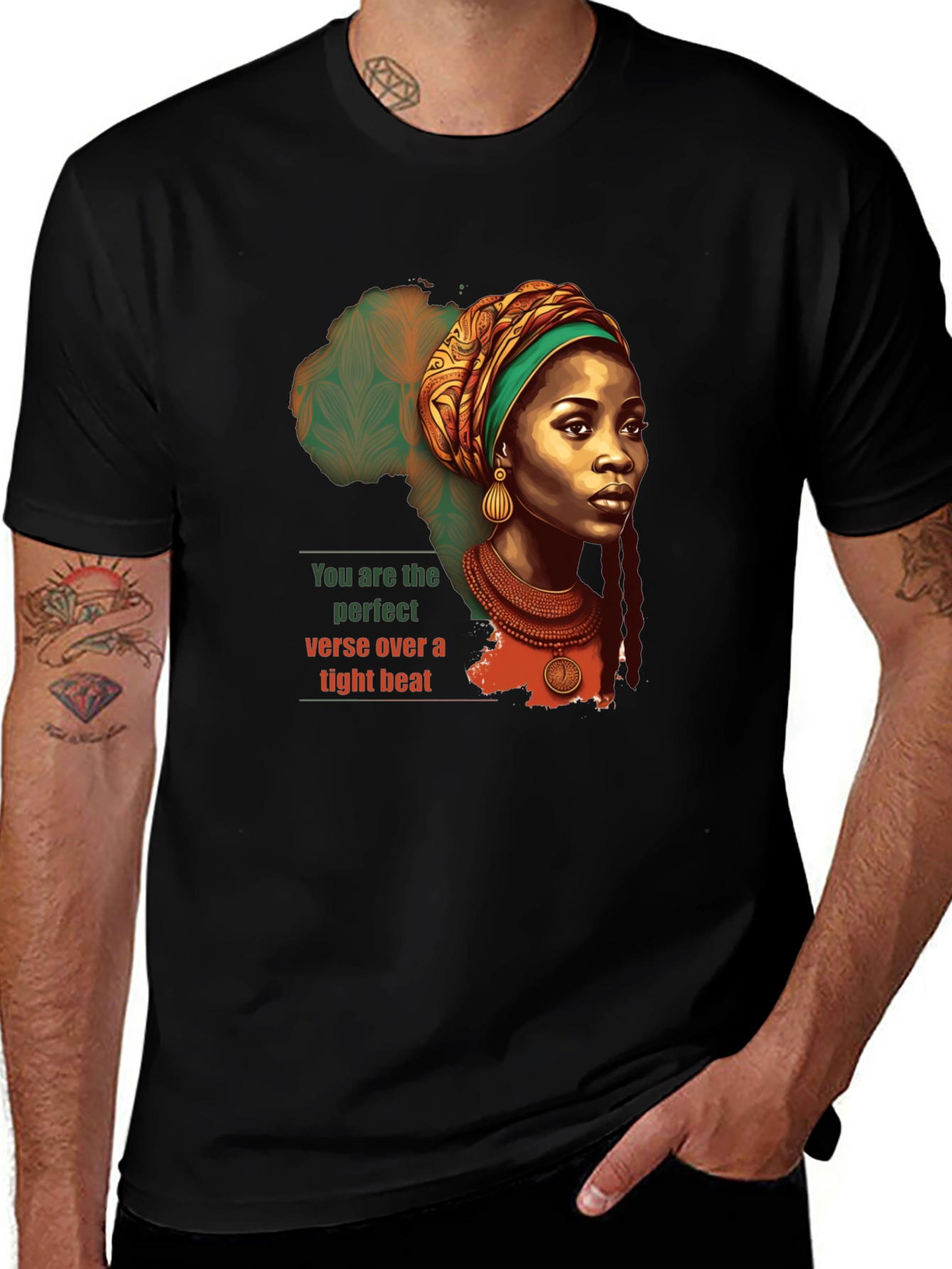 African Queen Graphic Tee - Perfect Verse