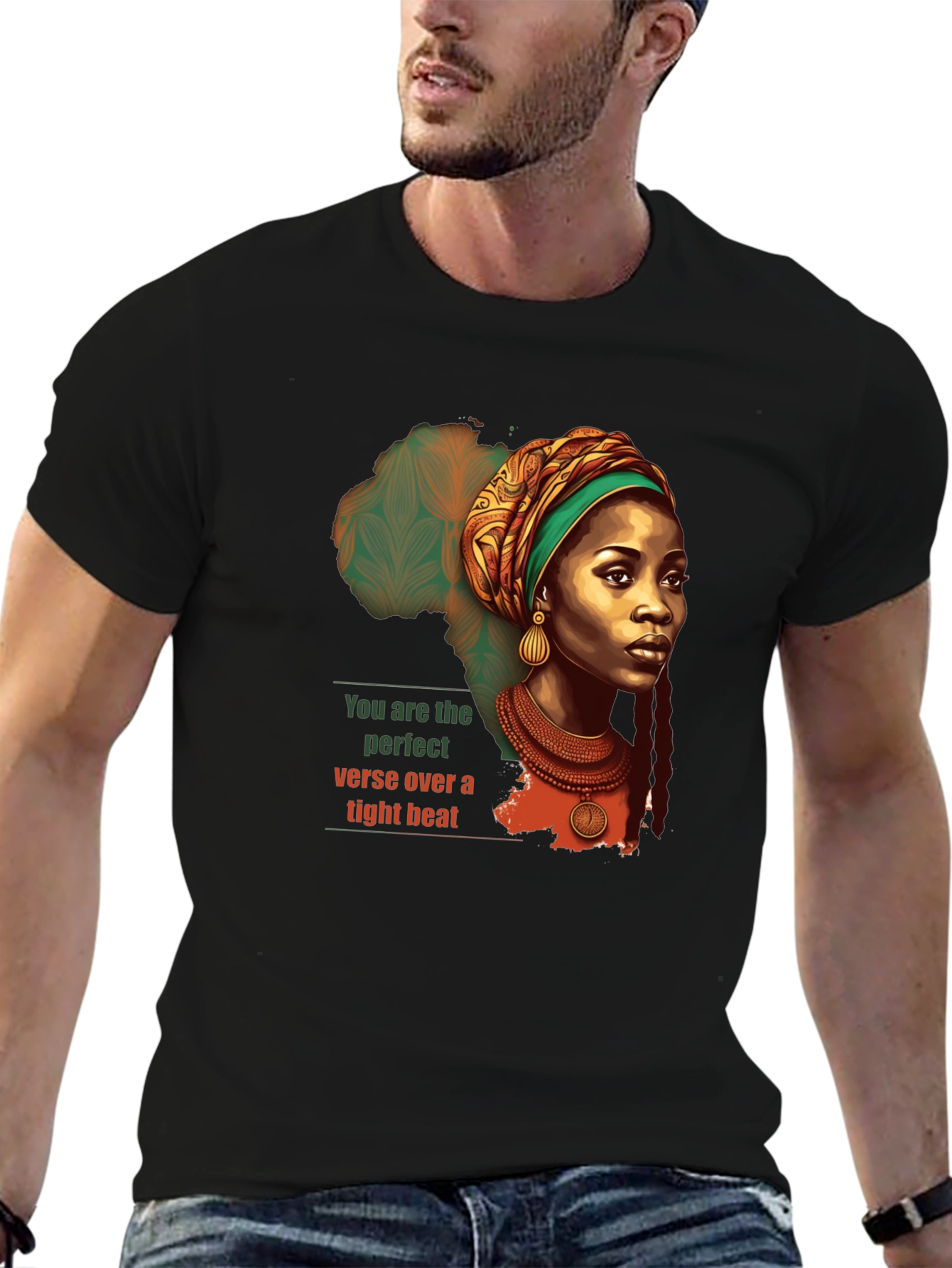 African Queen Graphic Tee - Perfect Verse