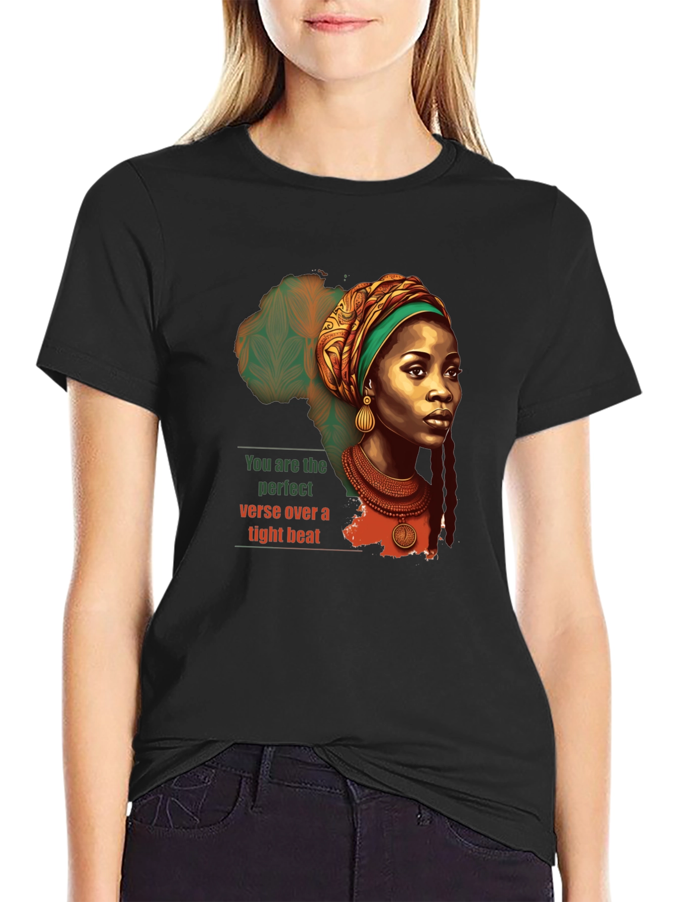 African Queen Graphic Tee - Perfect Verse