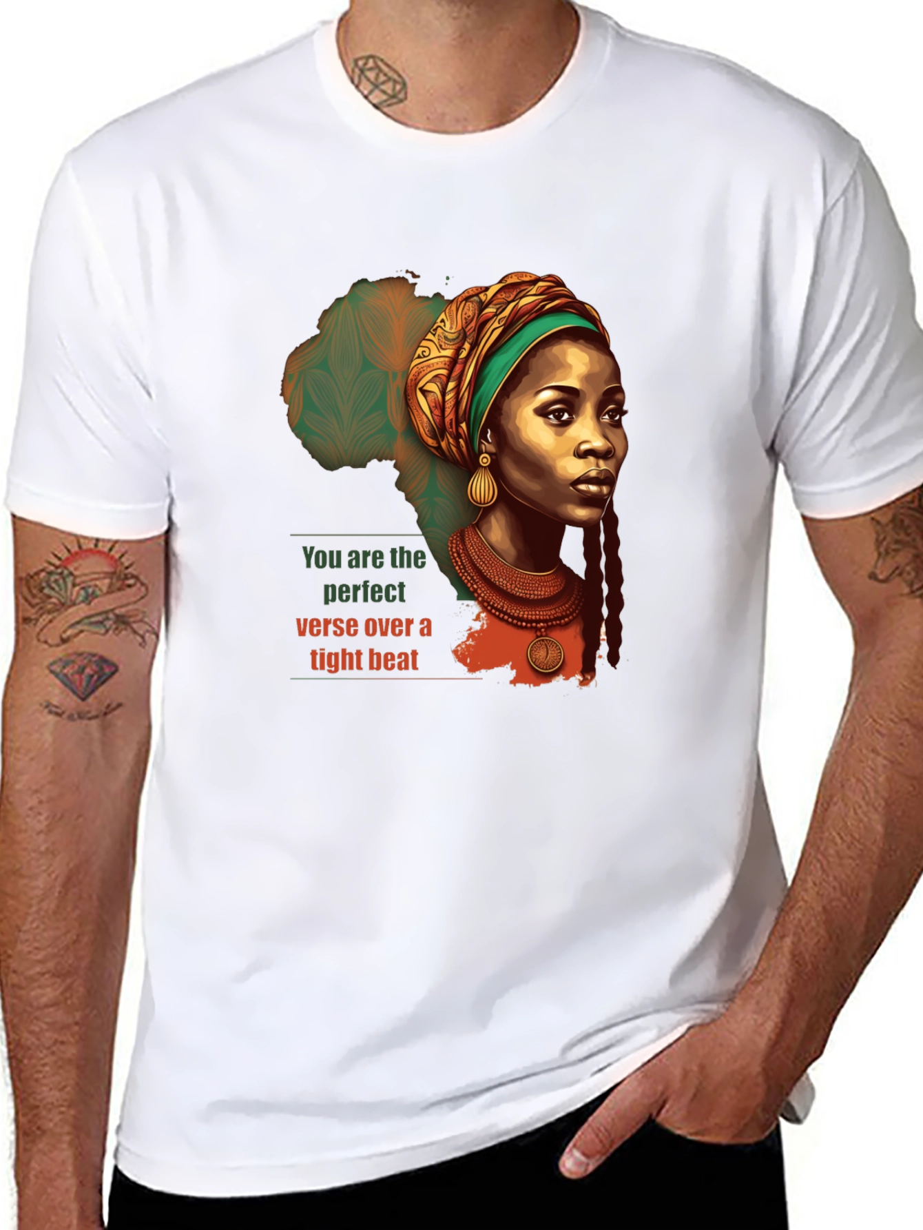 African Queen Graphic Tee - Perfect Verse