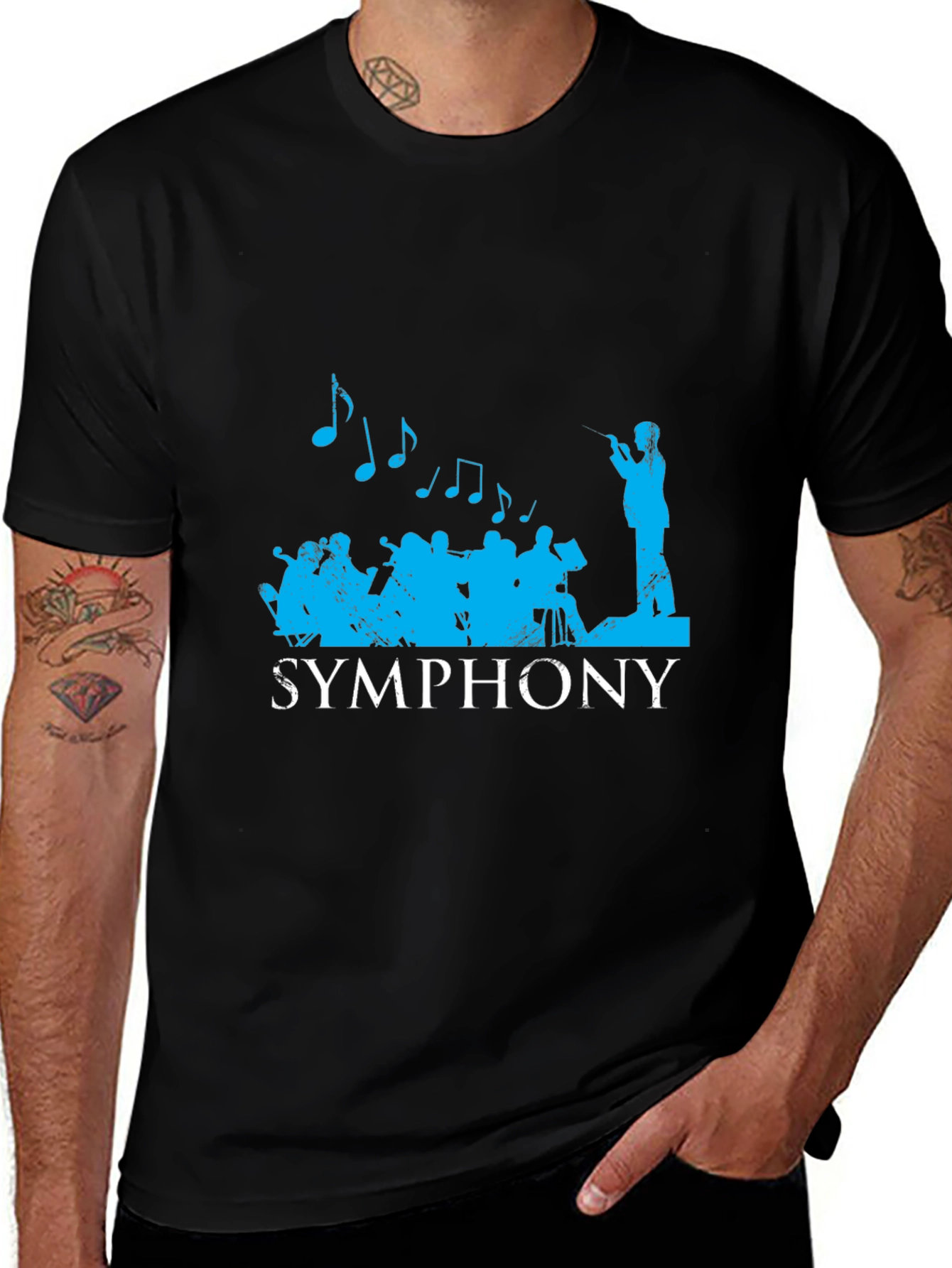 Symphony Orchestra Graphic T-Shirt - Music Lover Tee
