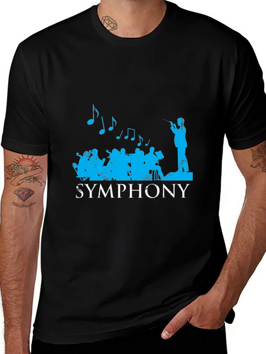 Symphony Orchestra Graphic T-Shirt - Music Lover Tee
