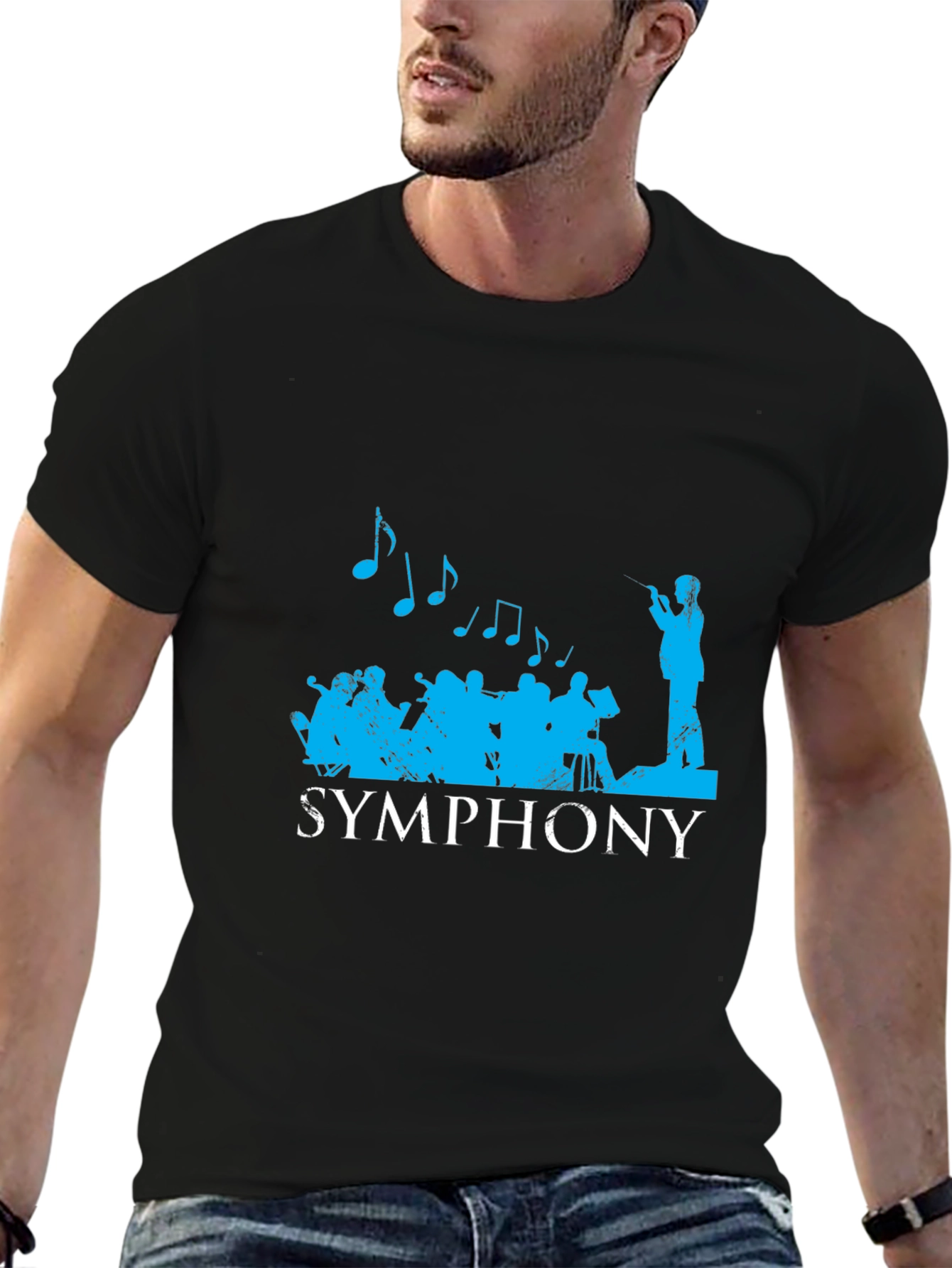 Symphony Orchestra Graphic T-Shirt - Music Lover Tee