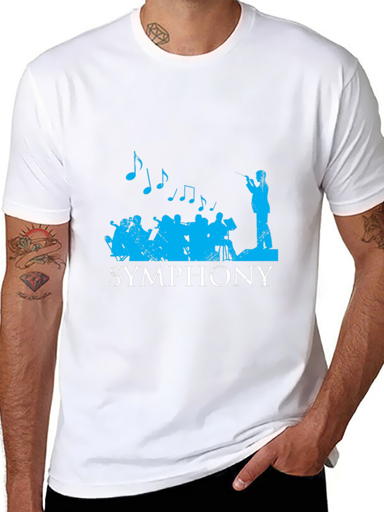 Symphony Orchestra Graphic T-Shirt - Music Lover Tee