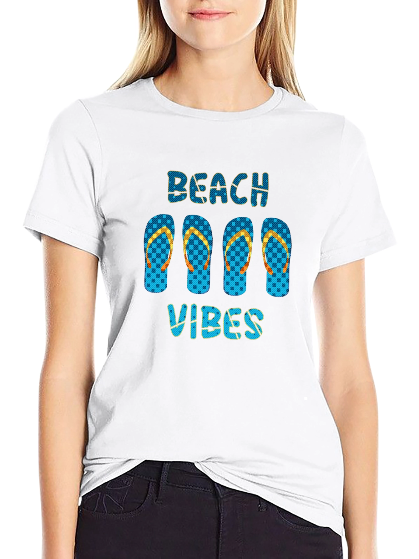 Beach Vibes Graphic Tee - Summer Ready