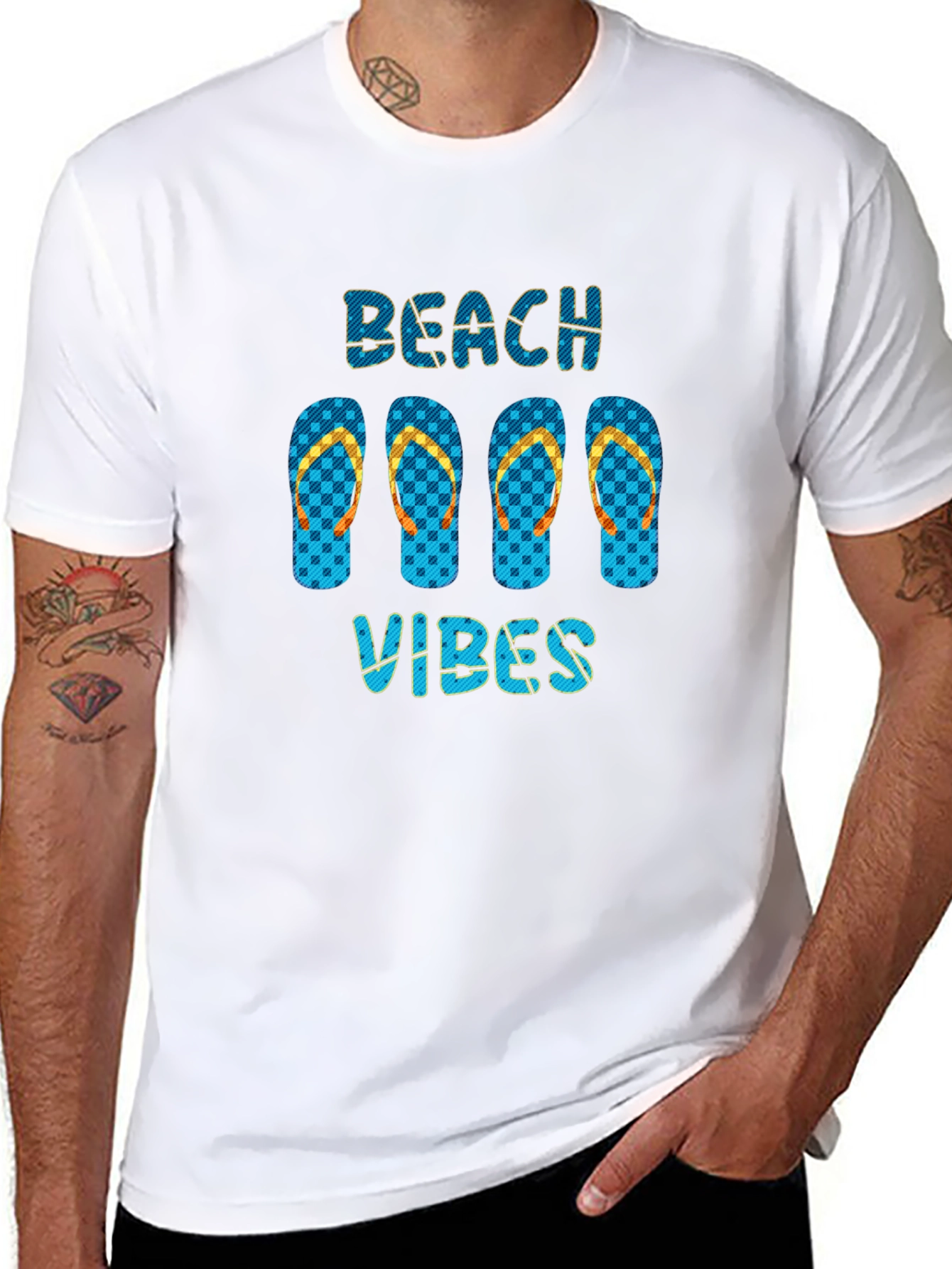 Beach Vibes Graphic Tee - Summer Ready